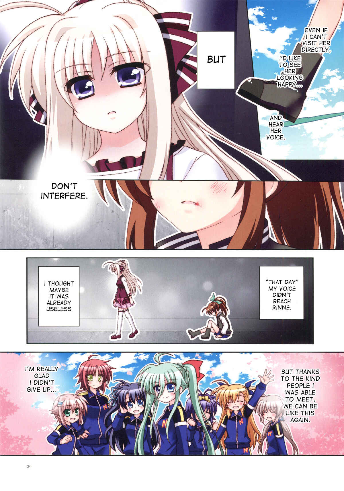 Page 23 Chapter Unknown_561c Mahou Shoujo Lyrical Nanoha - Fu-Rin Box-ing (Doujinshi)