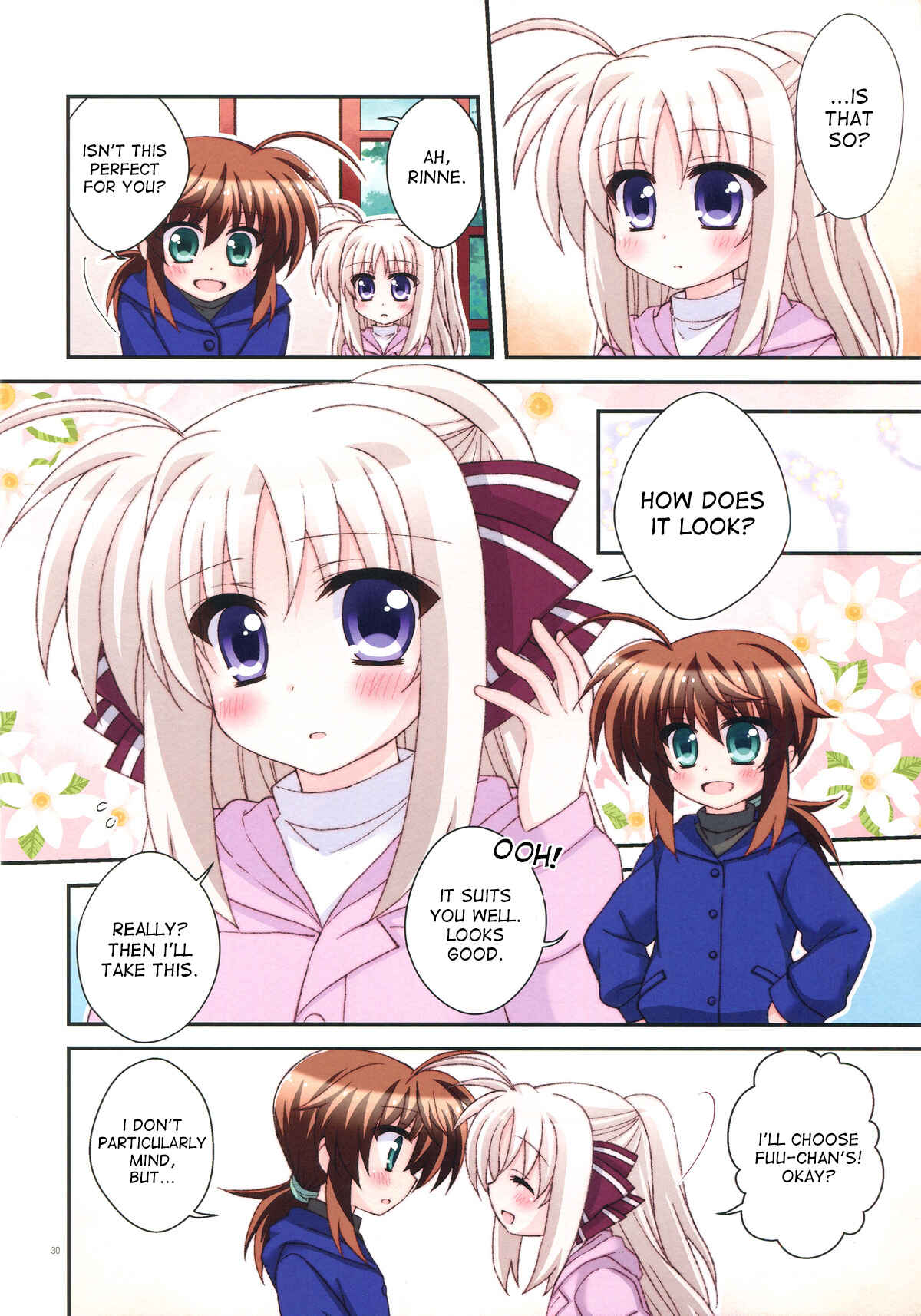 Page 29 Chapter Unknown_561c Mahou Shoujo Lyrical Nanoha - Fu-Rin Box-ing (Doujinshi)