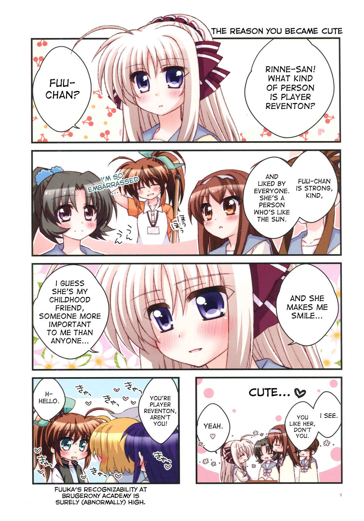 Page 8 Chapter Unknown_561c Mahou Shoujo Lyrical Nanoha - Fu-Rin Box-ing (Doujinshi)