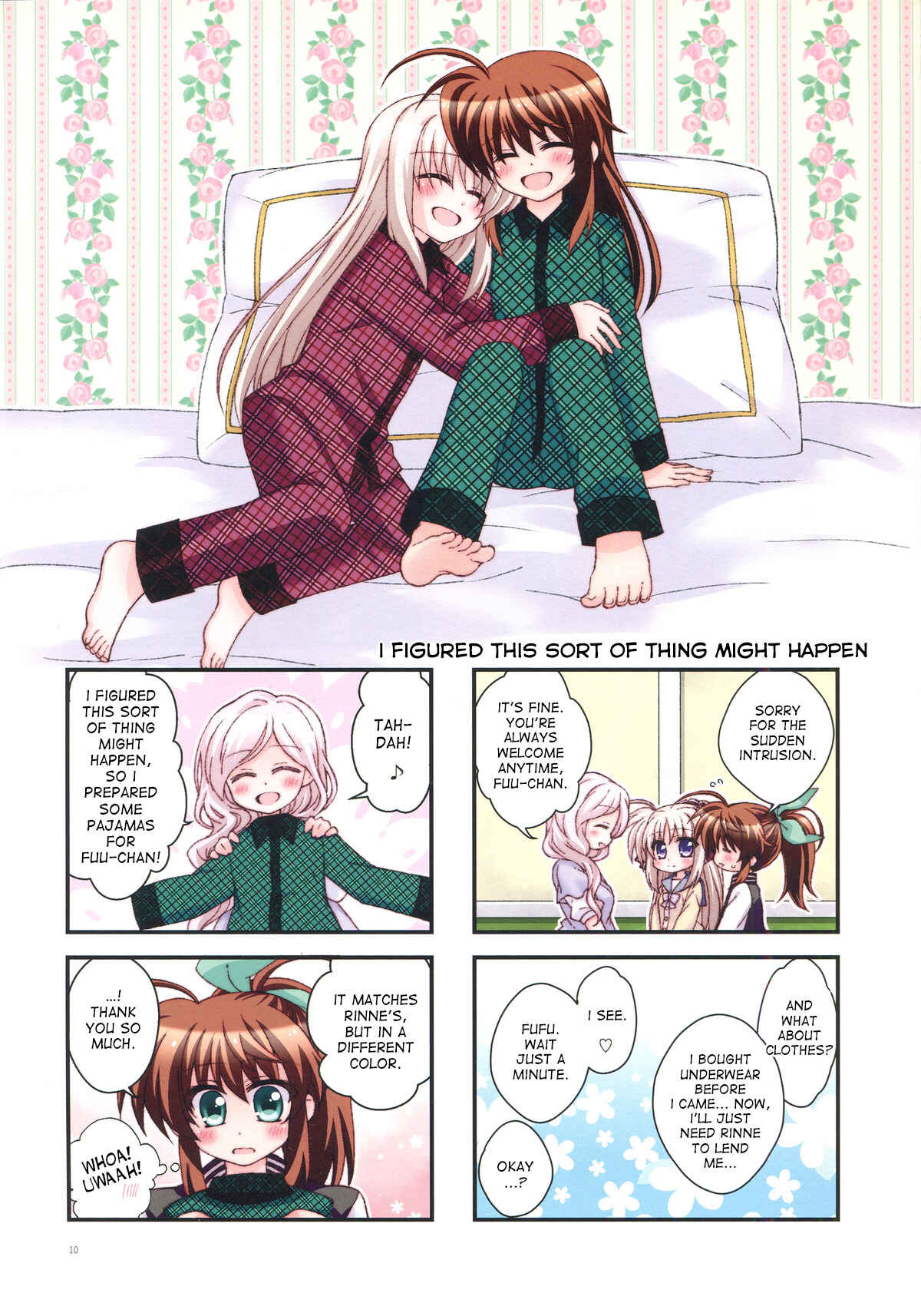 Page 9 Chapter Unknown_561c Mahou Shoujo Lyrical Nanoha - Fu-Rin Box-ing (Doujinshi)