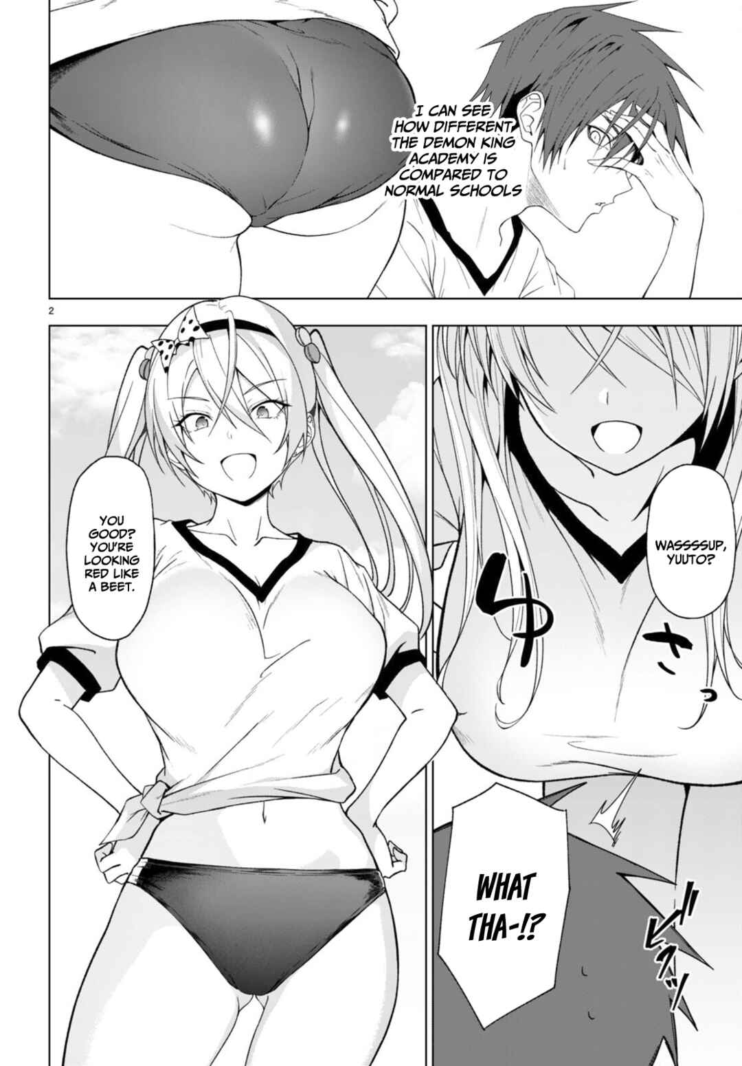 Page 3 Chapter 33 Maou Gakuen no Hangyakusha