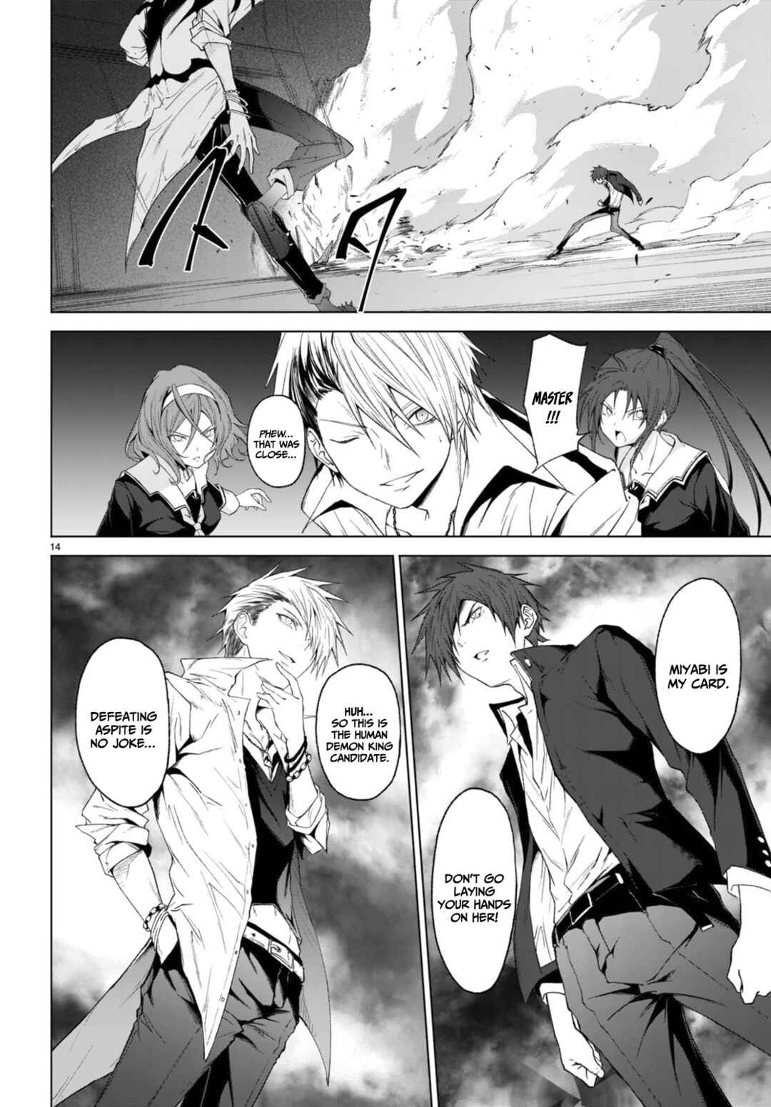 Page 14 Chapter 28 Maou Gakuen no Hangyakusha