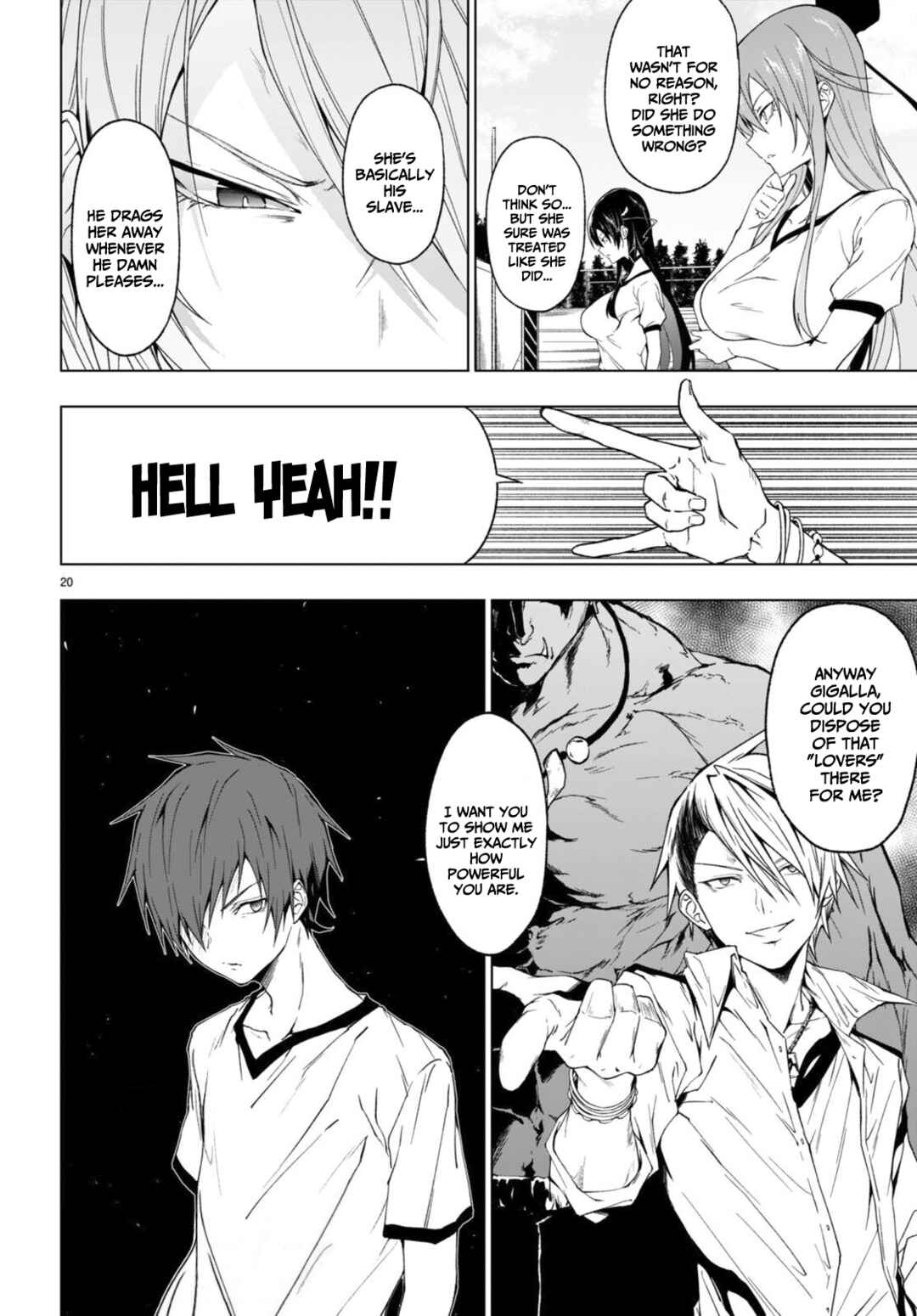 Page 20 Chapter 34 Maou Gakuen no Hangyakusha