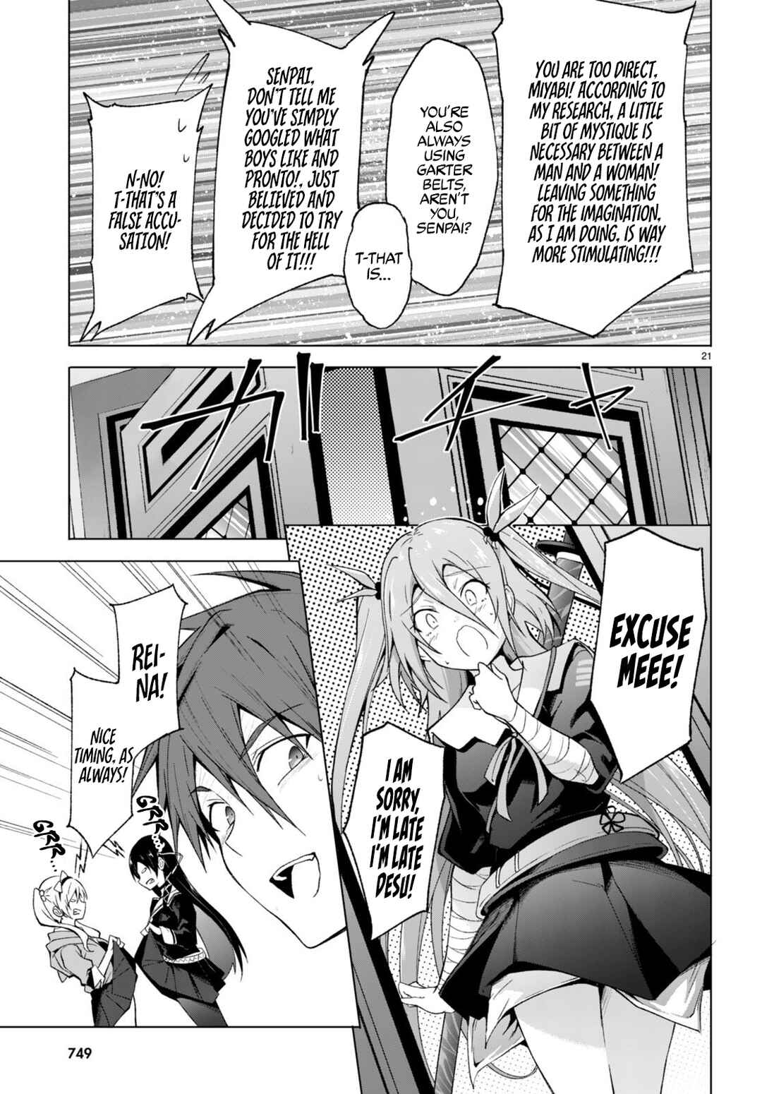 Page 21 Chapter 26 Maou Gakuen no Hangyakusha