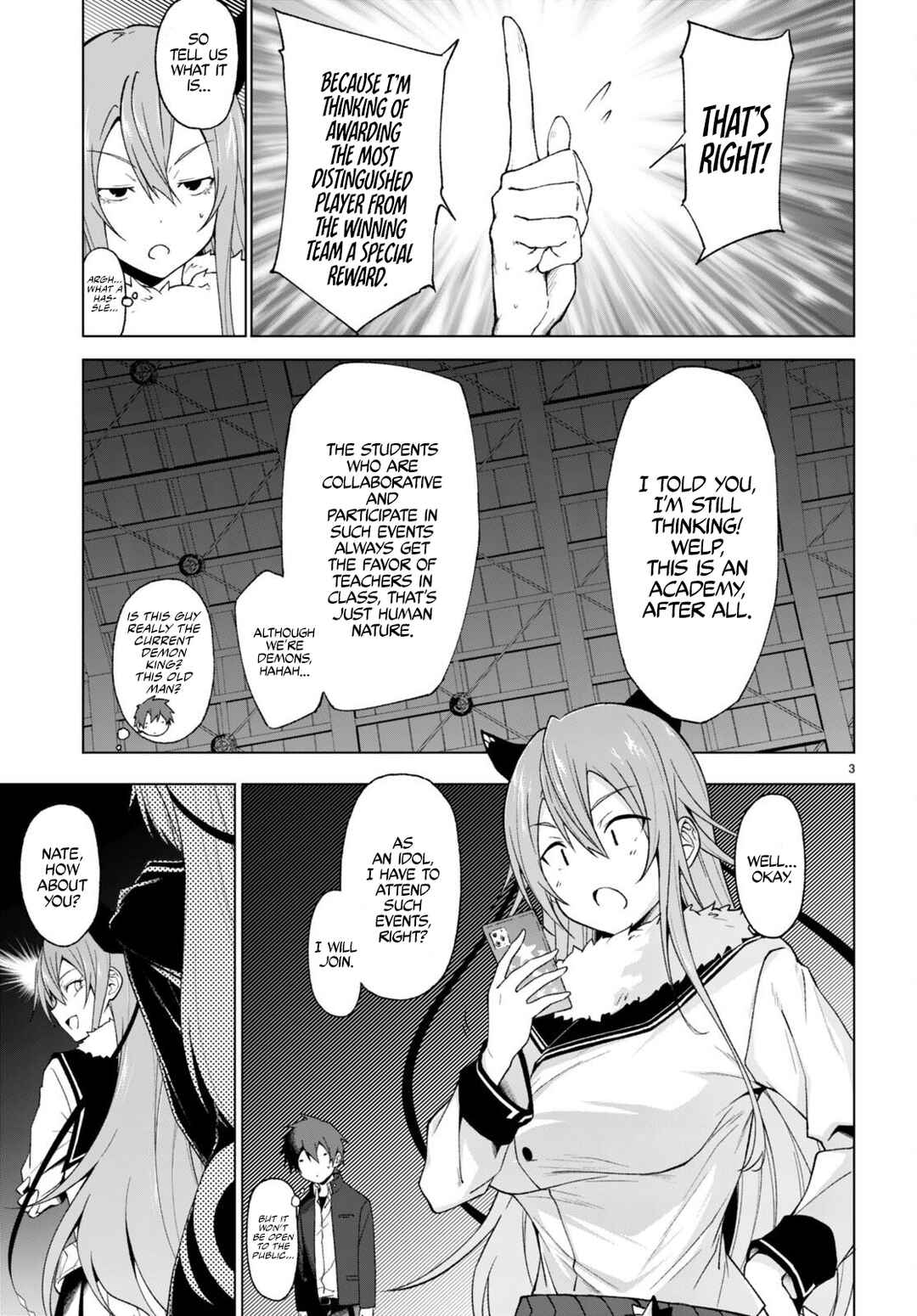 Page 4 Chapter 27 Maou Gakuen no Hangyakusha
