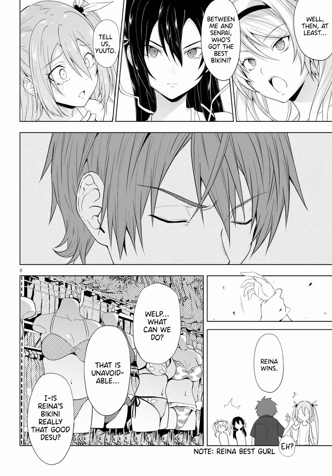 Page 8 Chapter 17 Maou Gakuen no Hangyakusha
