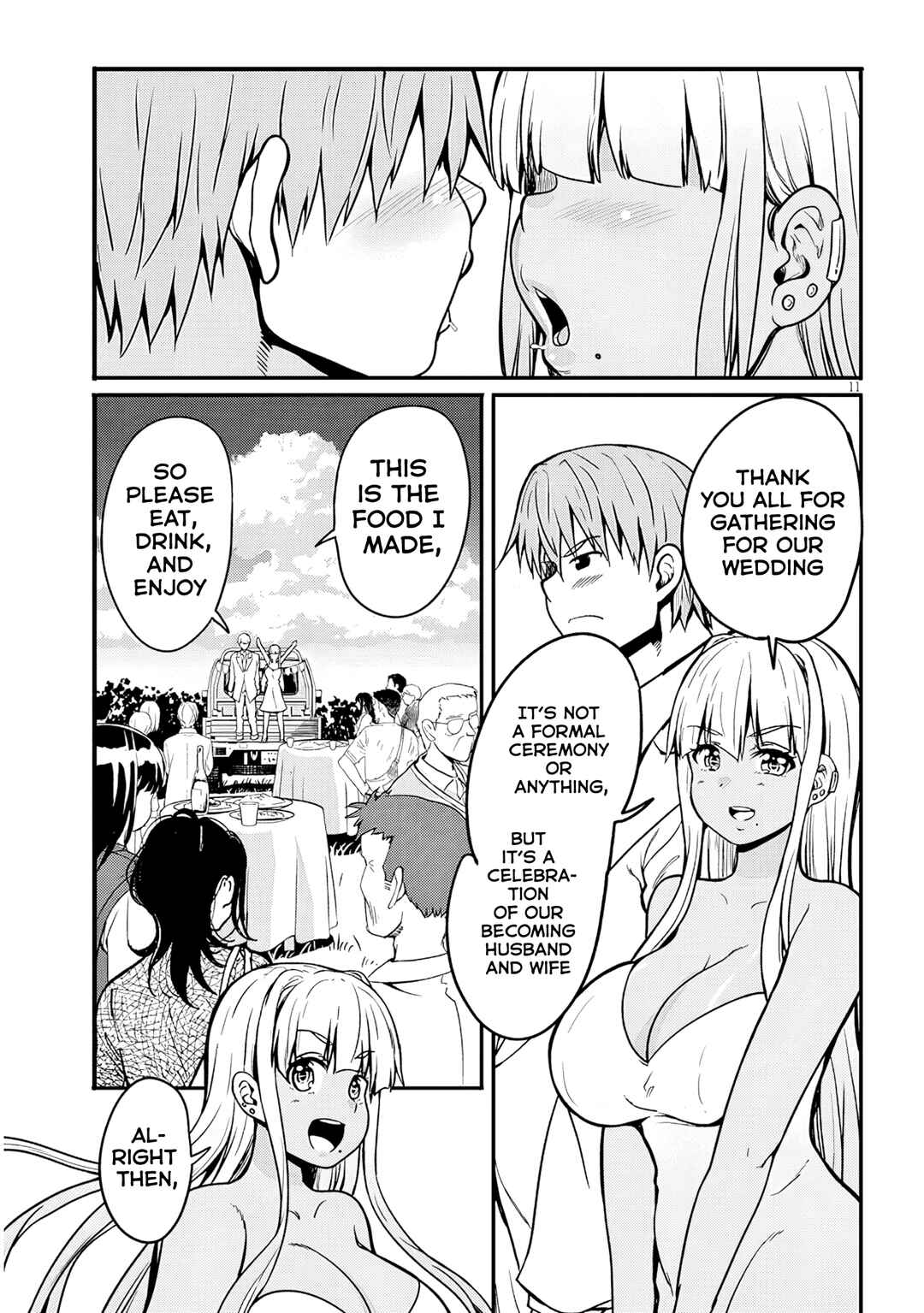 Page 11 Chapter 11 Inaka no Kuro Gal JK to Kekkon Shimashita