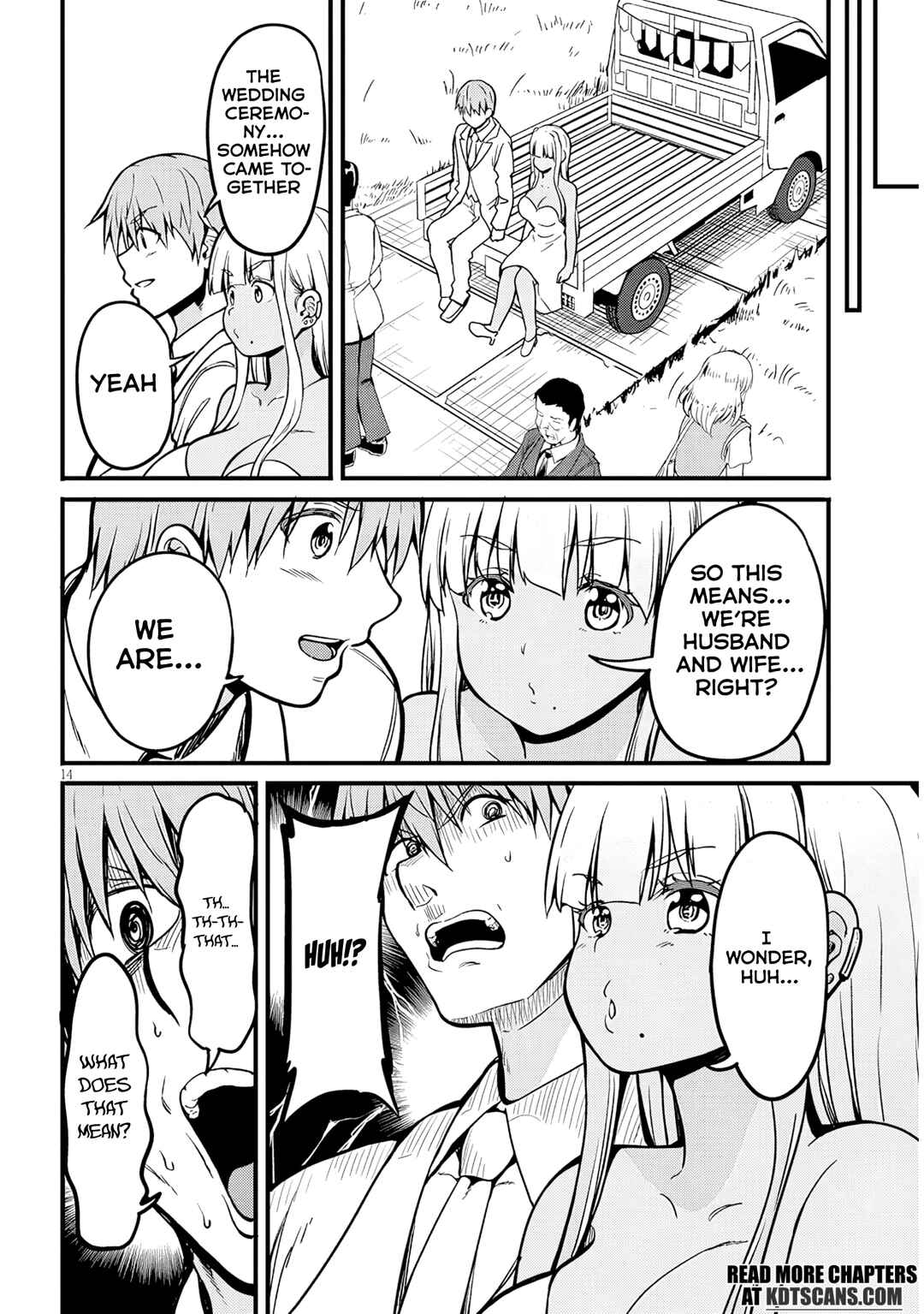 Page 13 Chapter 11 Inaka no Kuro Gal JK to Kekkon Shimashita