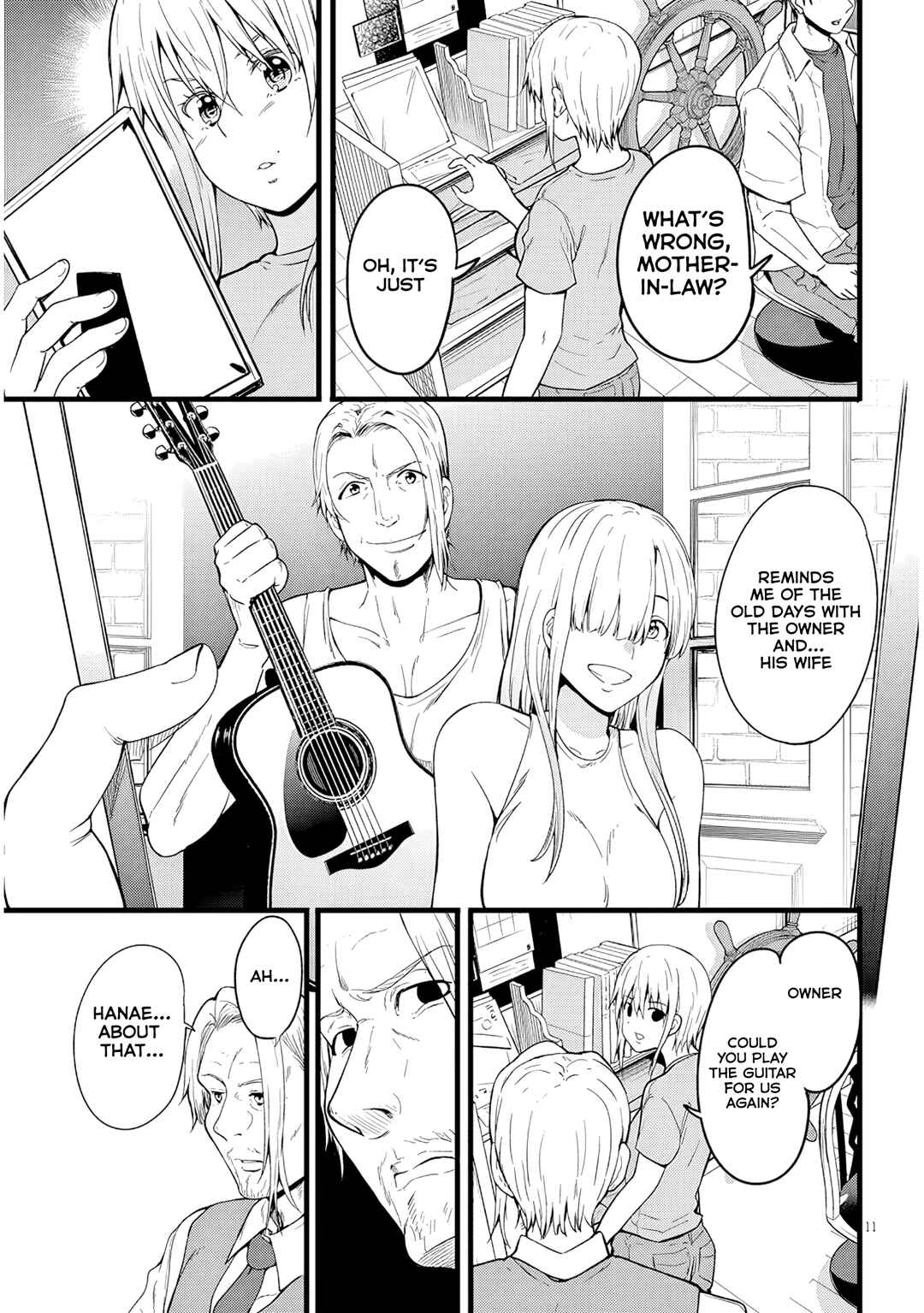 Page 12 Chapter 14 Inaka no Kuro Gal JK to Kekkon Shimashita