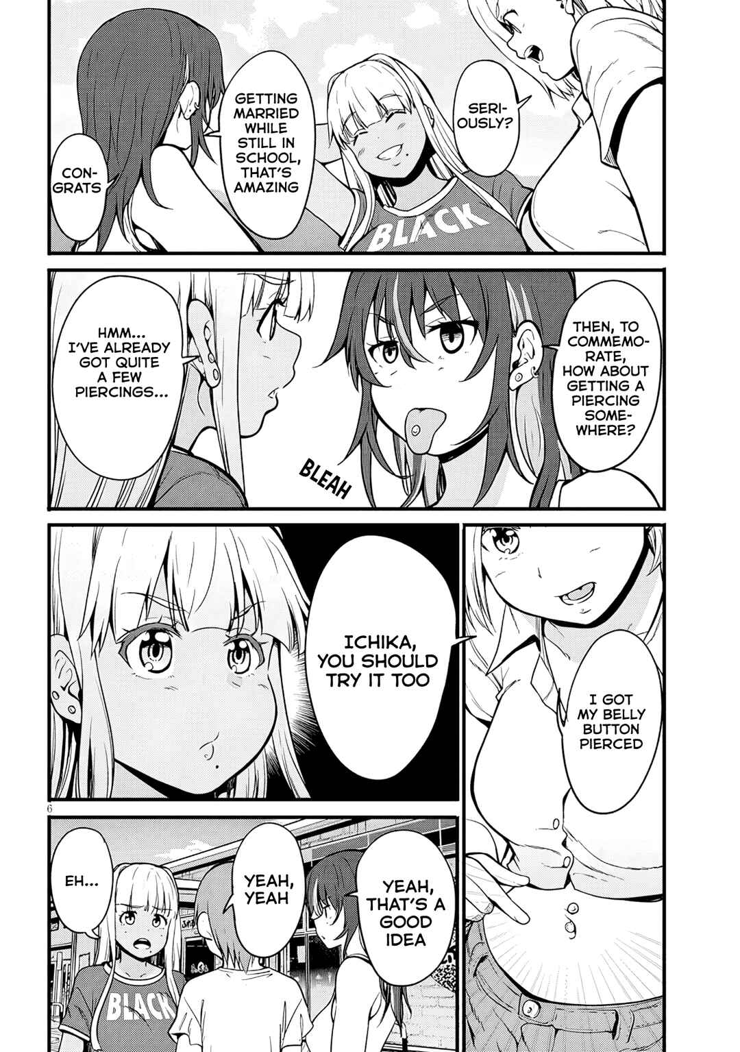 Page 8 Chapter 8 Inaka no Kuro Gal JK to Kekkon Shimashita