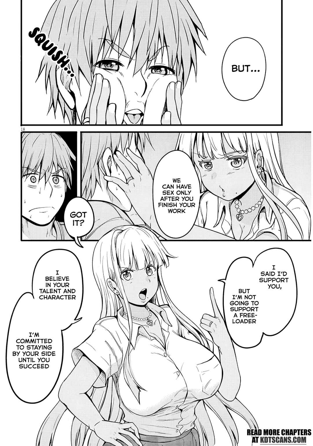 Page 18 Chapter 13 Inaka no Kuro Gal JK to Kekkon Shimashita