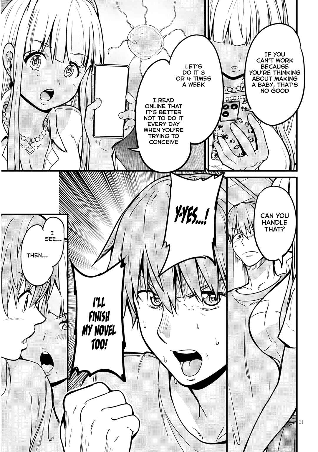 Page 21 Chapter 13 Inaka no Kuro Gal JK to Kekkon Shimashita