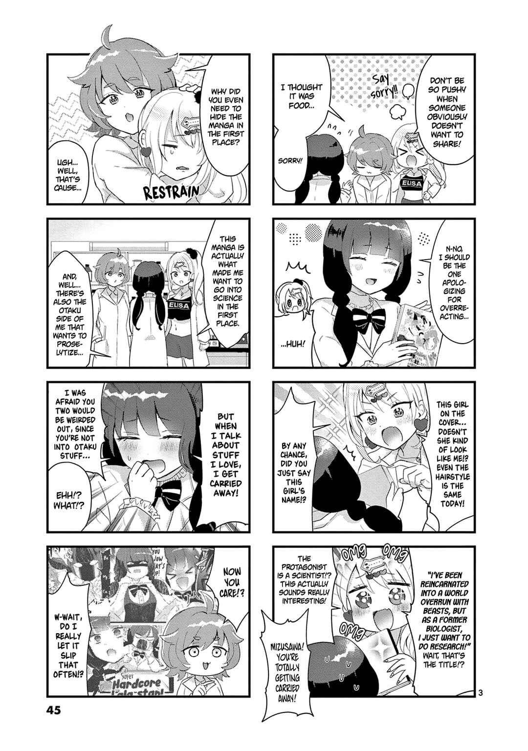 Page 4 Chapter 6 Lalalab☆ ~Gal to Kagaku to Seishun to!~