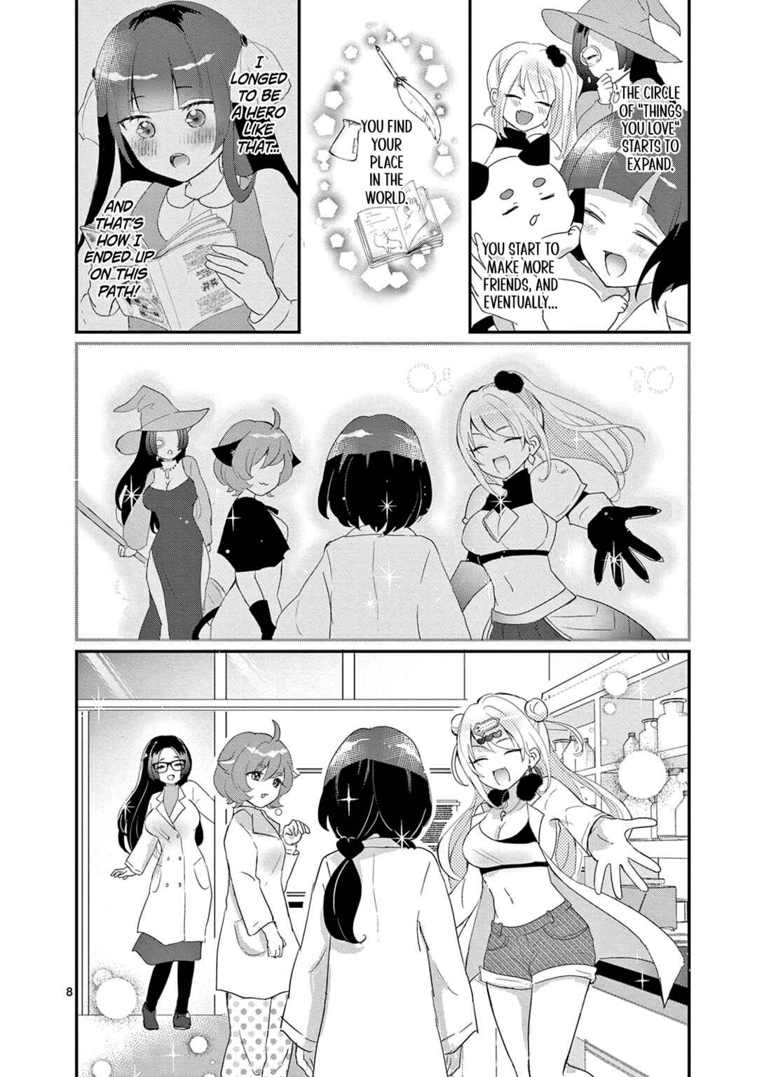 Page 9 Chapter 6 Lalalab☆ ~Gal to Kagaku to Seishun to!~