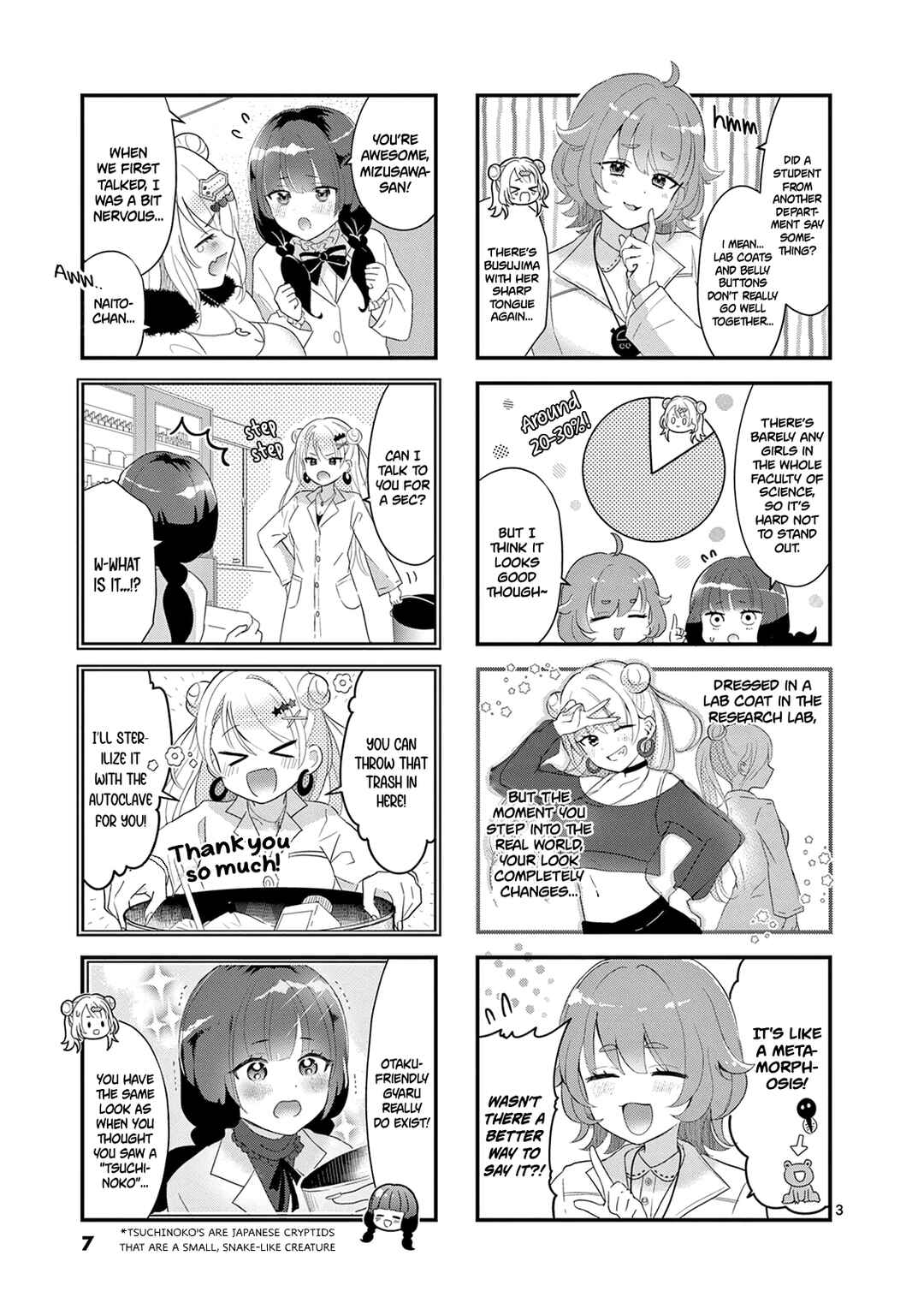 Page 9 Chapter 1 Lalalab☆ ~Gal to Kagaku to Seishun to!~