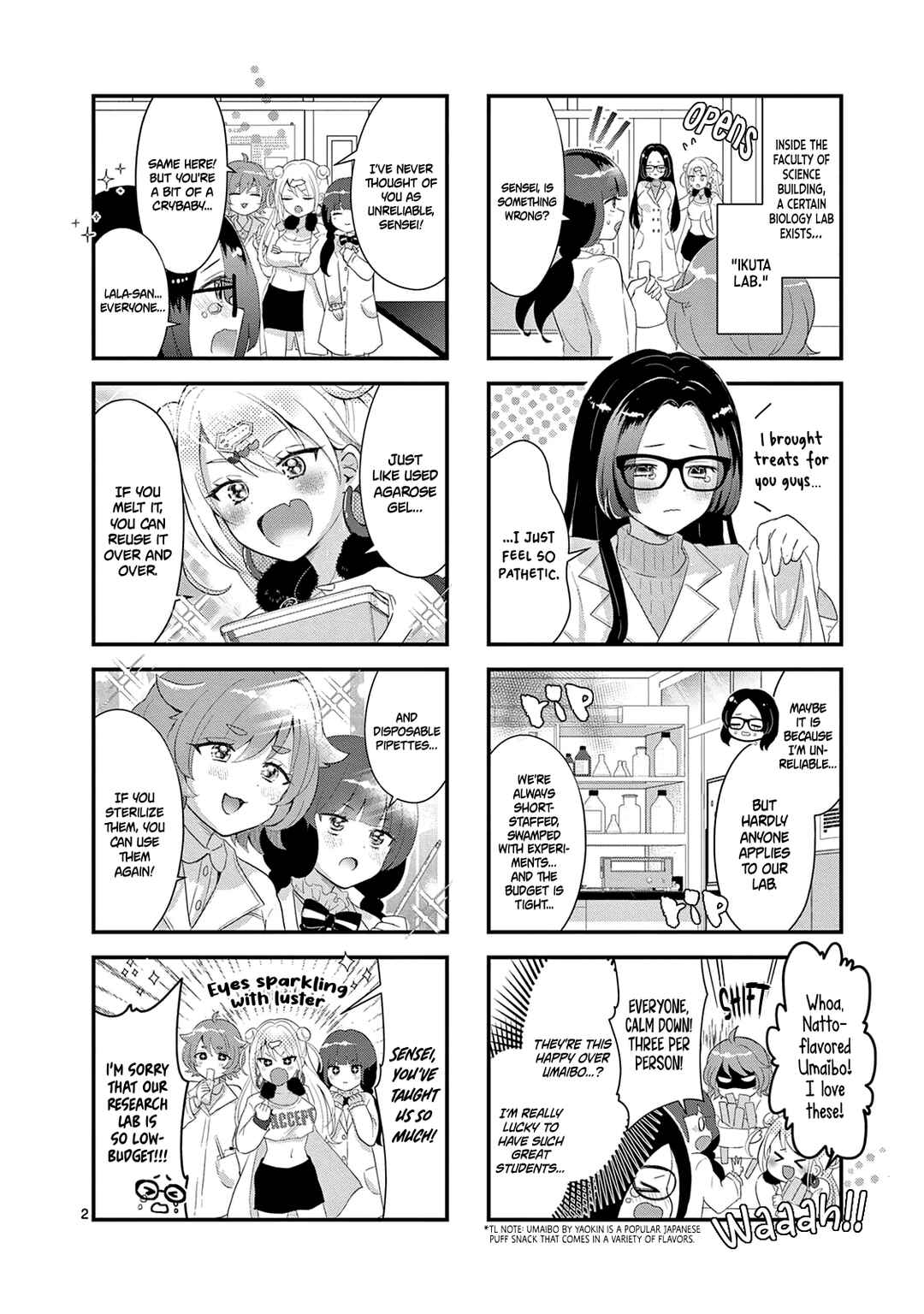 Page 3 Chapter 4 Lalalab☆ ~Gal to Kagaku to Seishun to!~