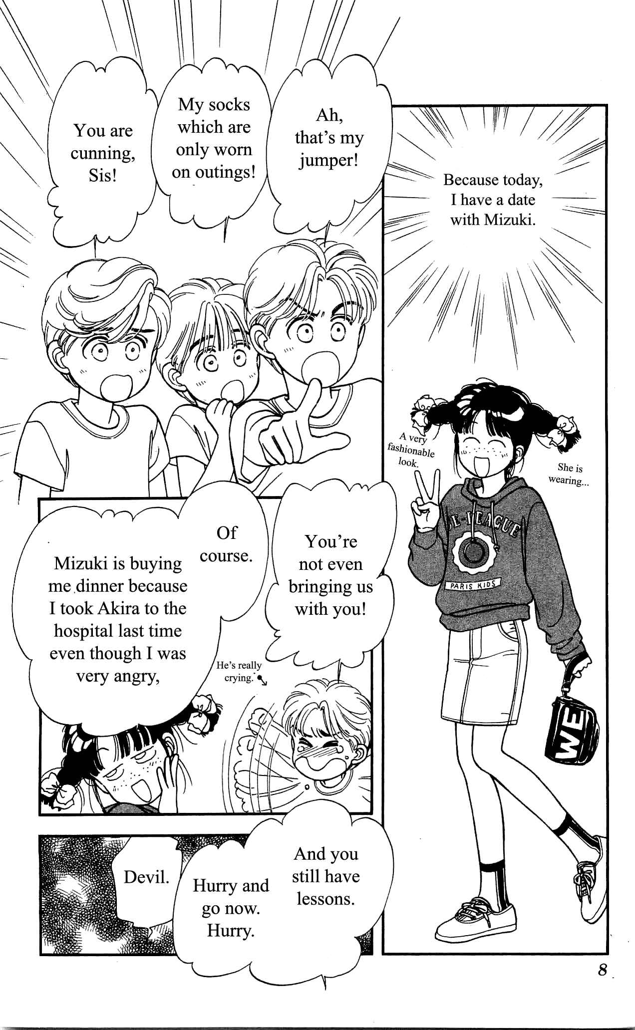 Page 8 Chapter 30 Hajime-chan is No. 1!