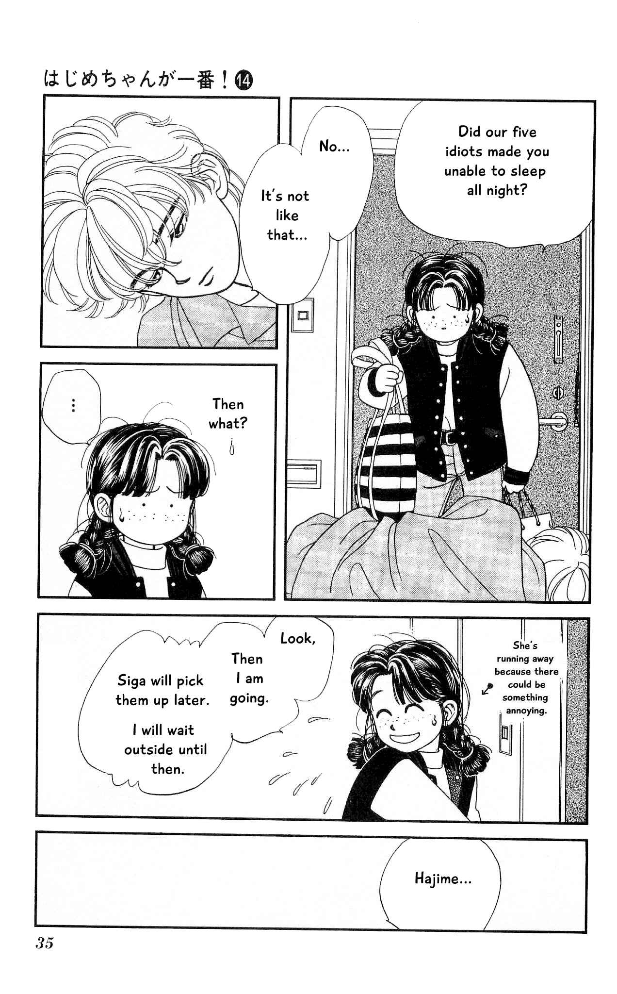 Page 35 Chapter 65 Hajime-chan is No. 1!