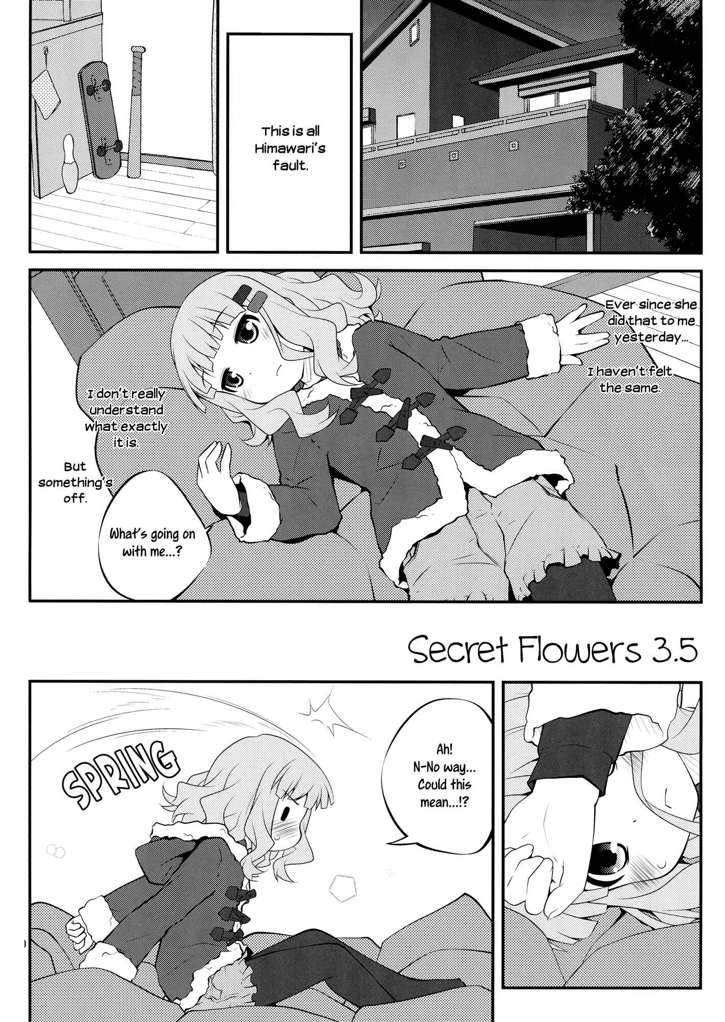 Page 1 Chapter 3.5 YuruYuri - Secret Flowers