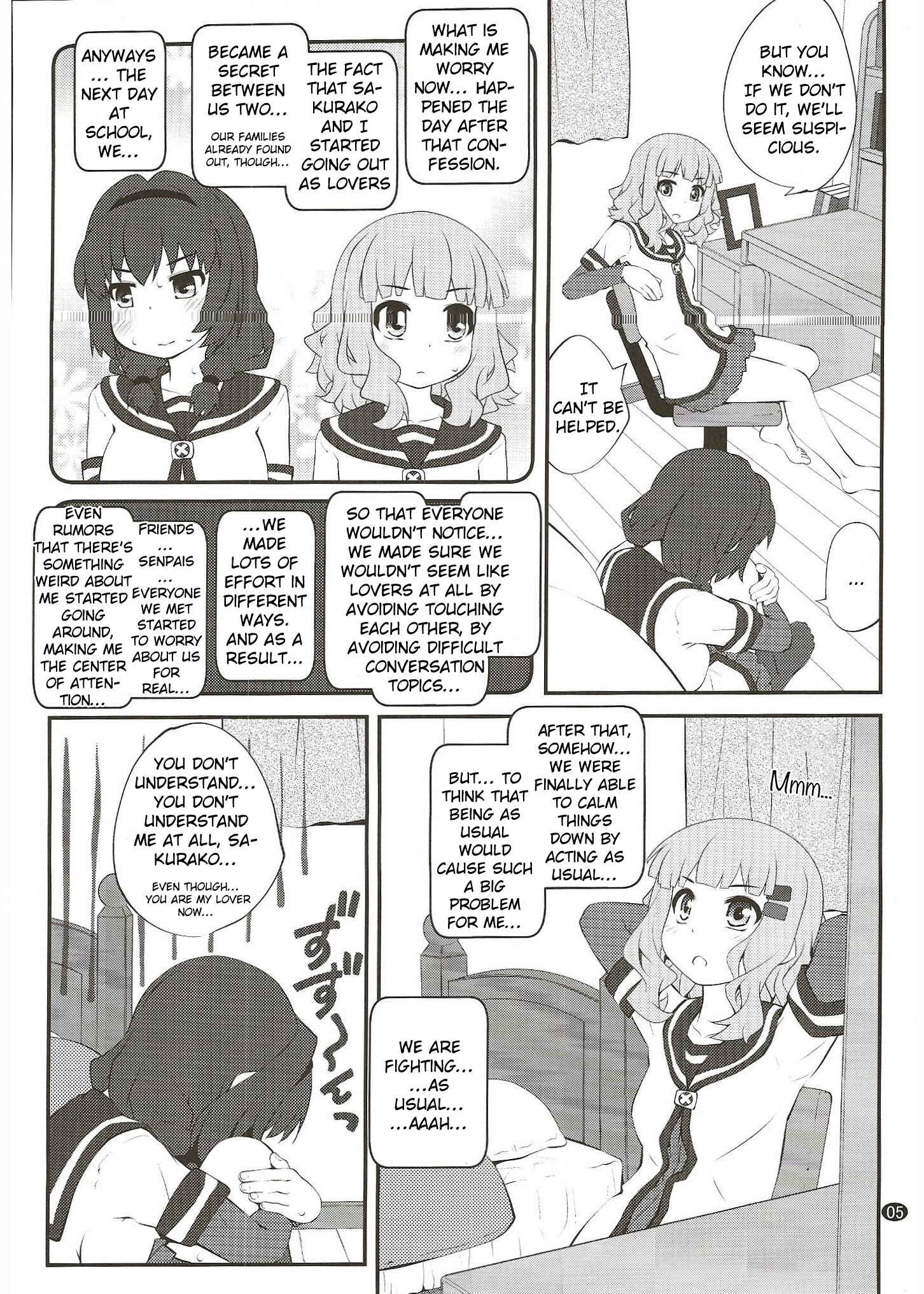 Page 4 Chapter 15 YuruYuri - Secret Flowers