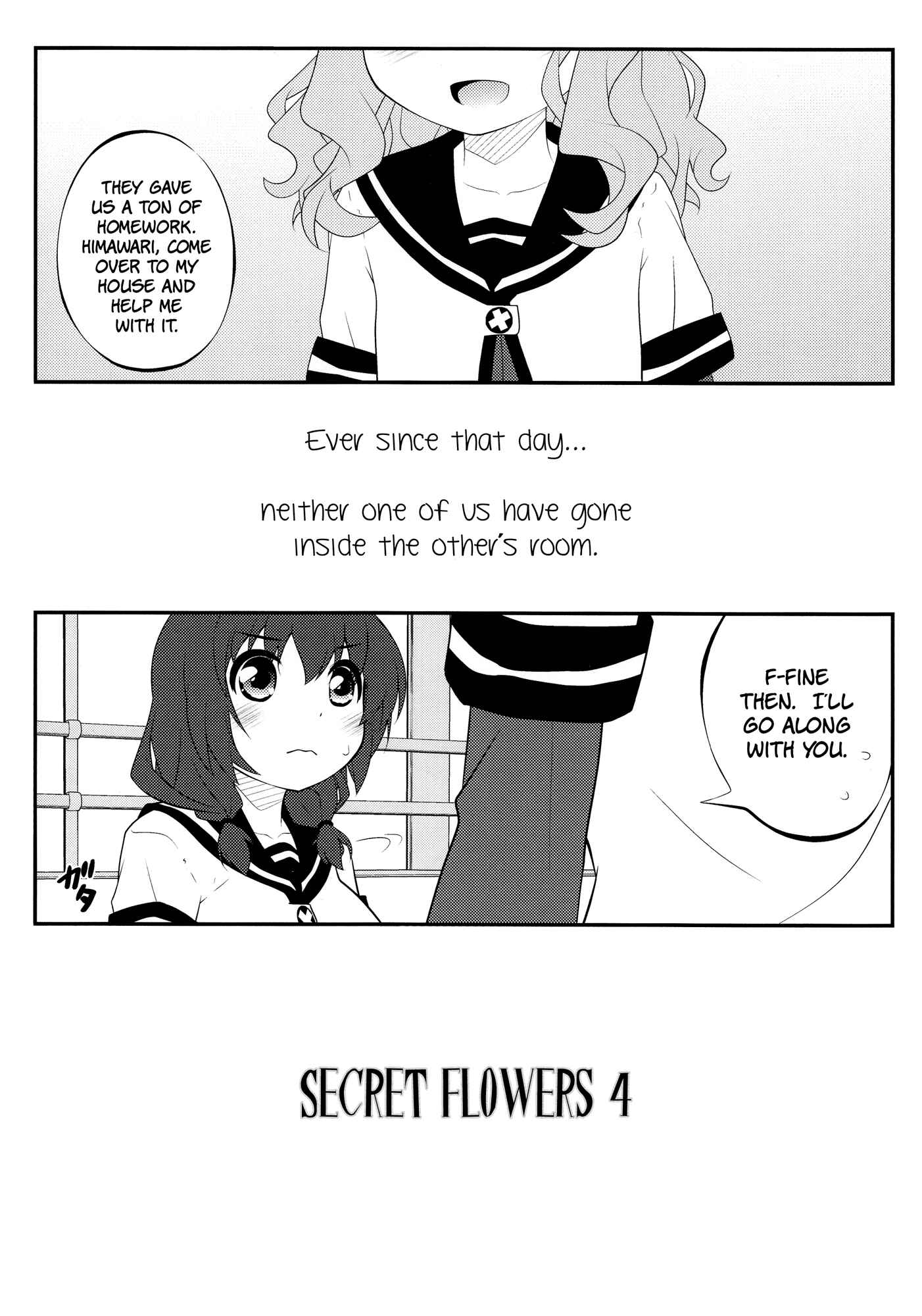 Page 3 Chapter 4 YuruYuri - Secret Flowers