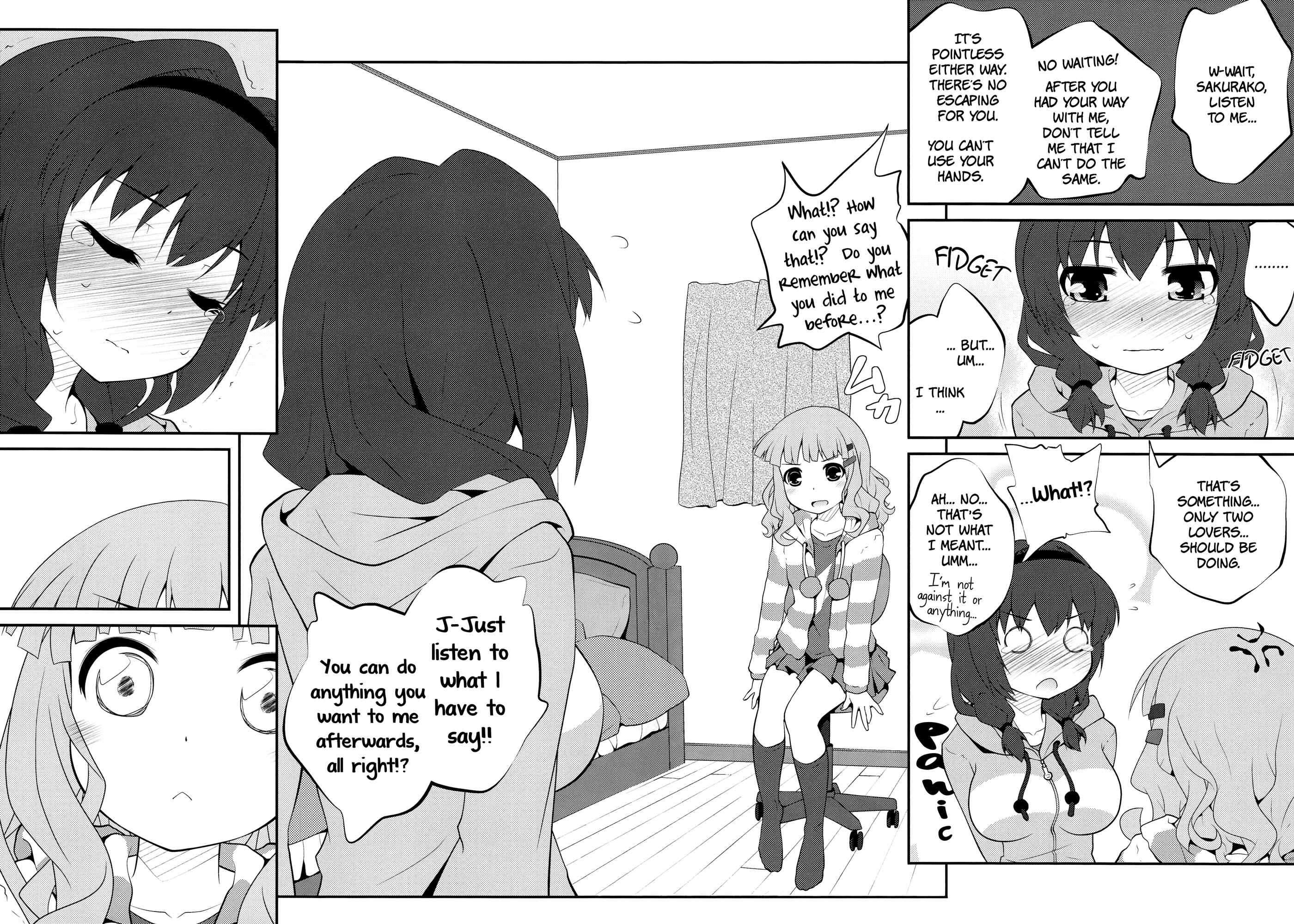 Page 9 Chapter 4 YuruYuri - Secret Flowers