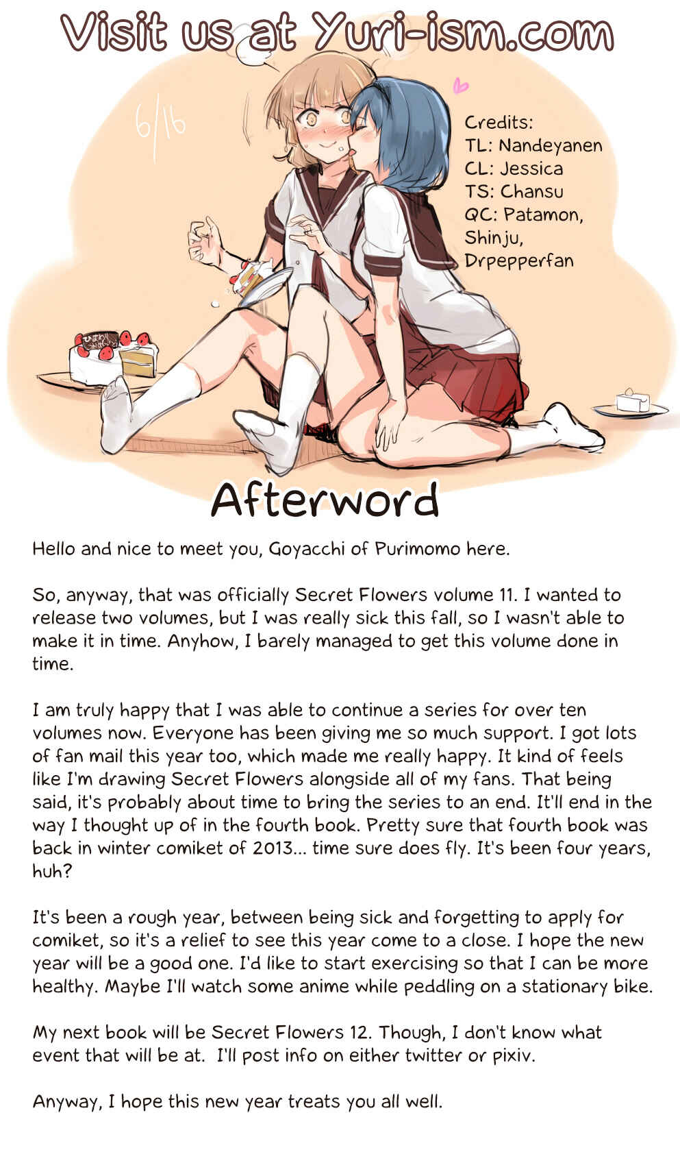 Page 19 Chapter 11 YuruYuri - Secret Flowers