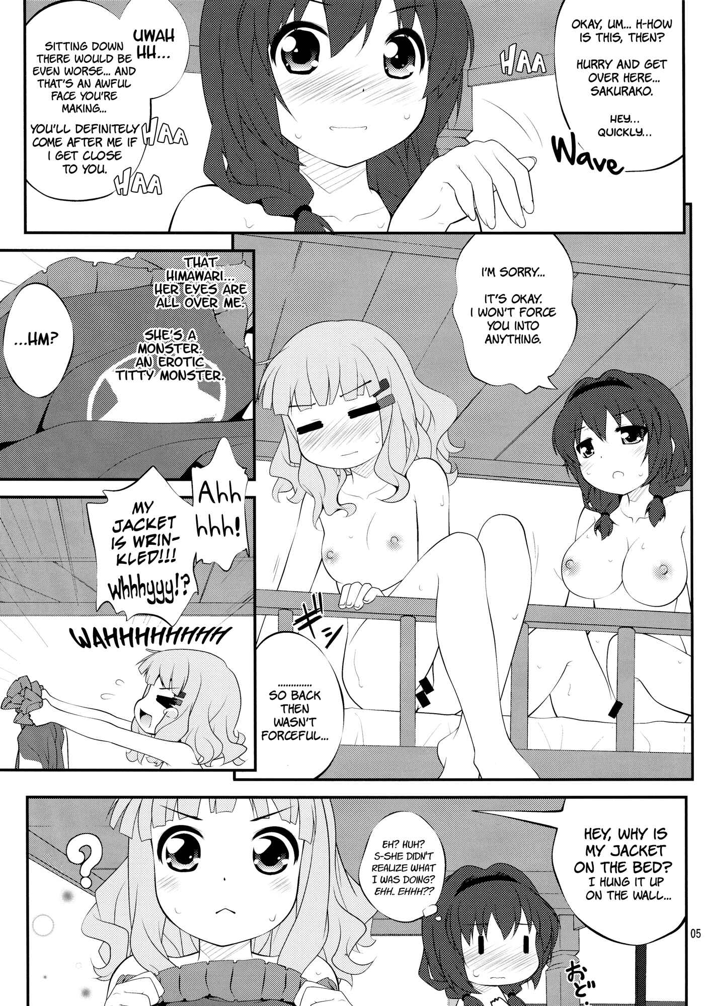 Page 4 Chapter 3 YuruYuri - Secret Flowers