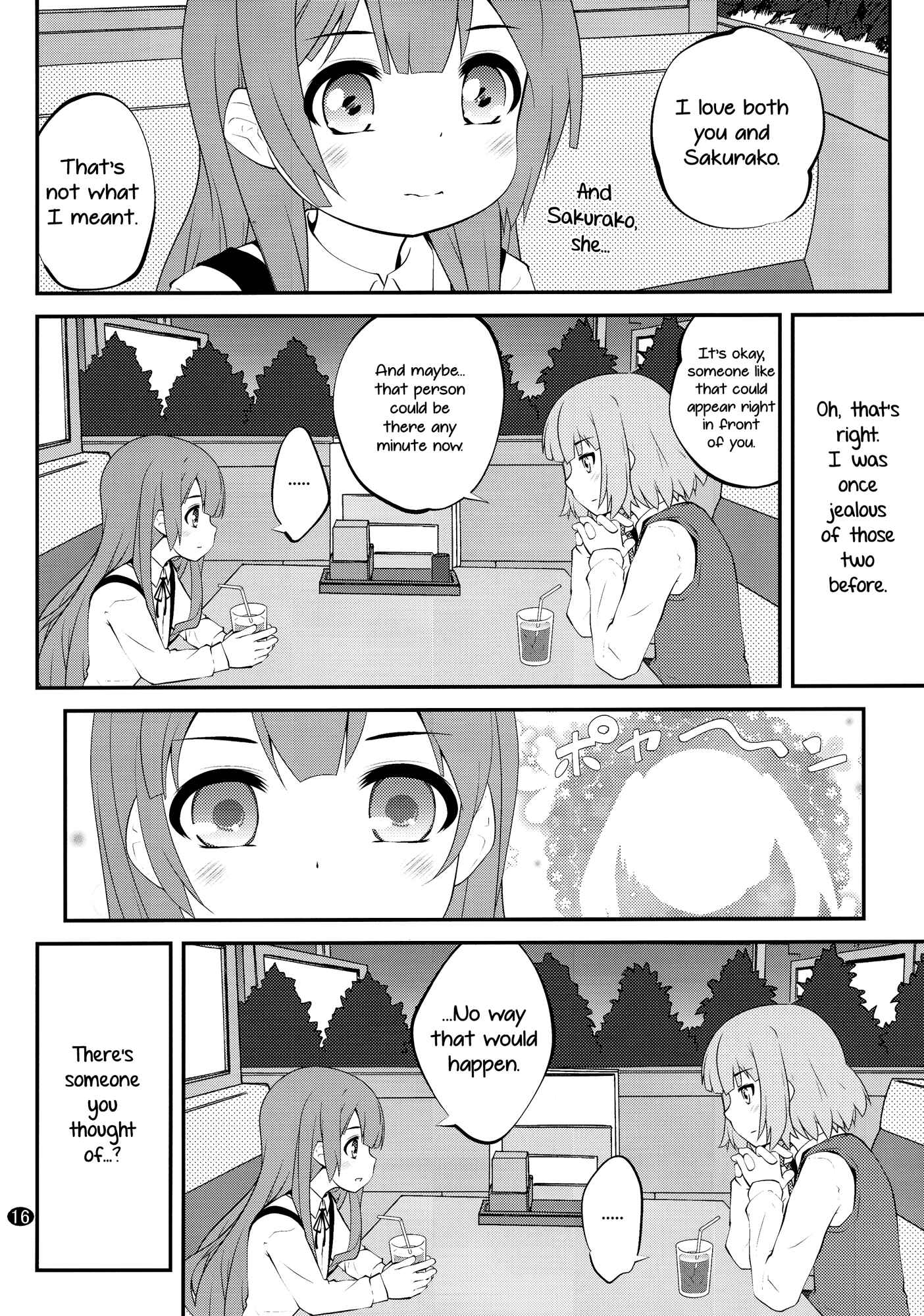 Page 16 Chapter 10 YuruYuri - Secret Flowers