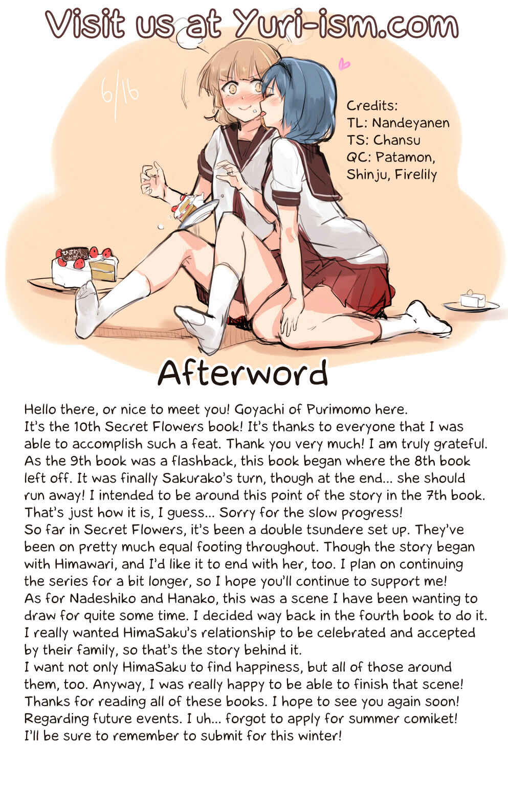 Page 23 Chapter 10 YuruYuri - Secret Flowers