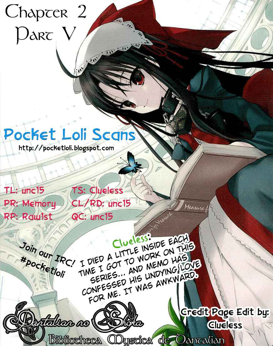 Page 1 Chapter 2.5 Dantalian no Shoka