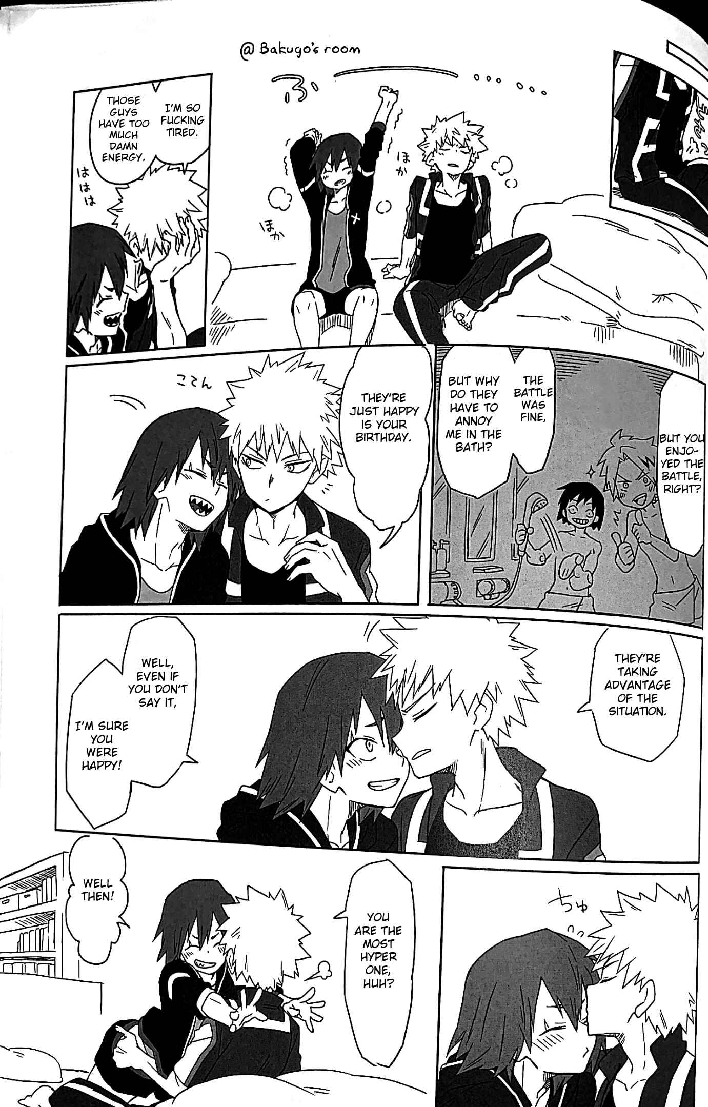 Page 10 Chapter Unknown_5454 Boku no Hero Academia - Happy Birthday My Darling (Doujinshi)