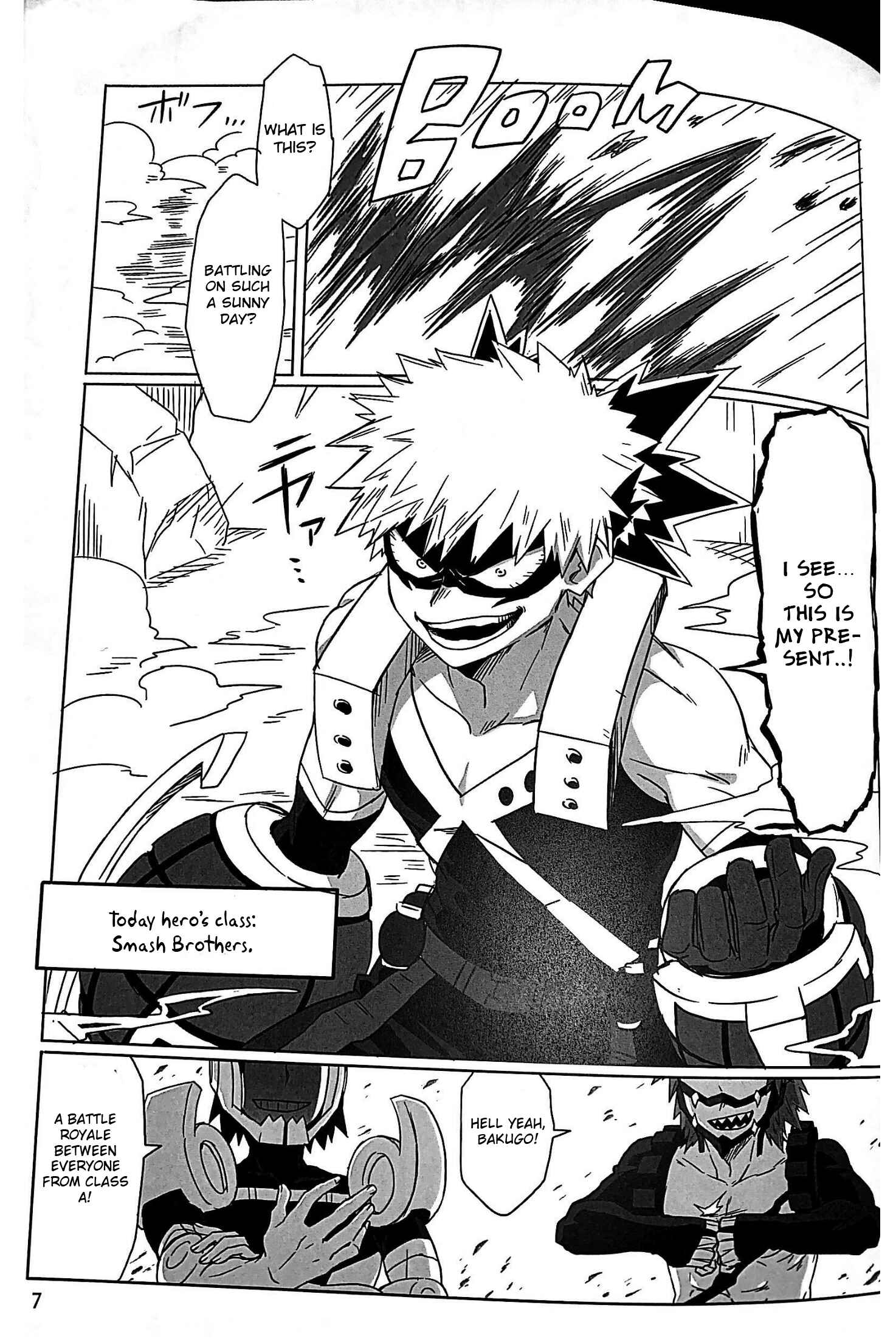 Page 6 Chapter Unknown_5454 Boku no Hero Academia - Happy Birthday My Darling (Doujinshi)