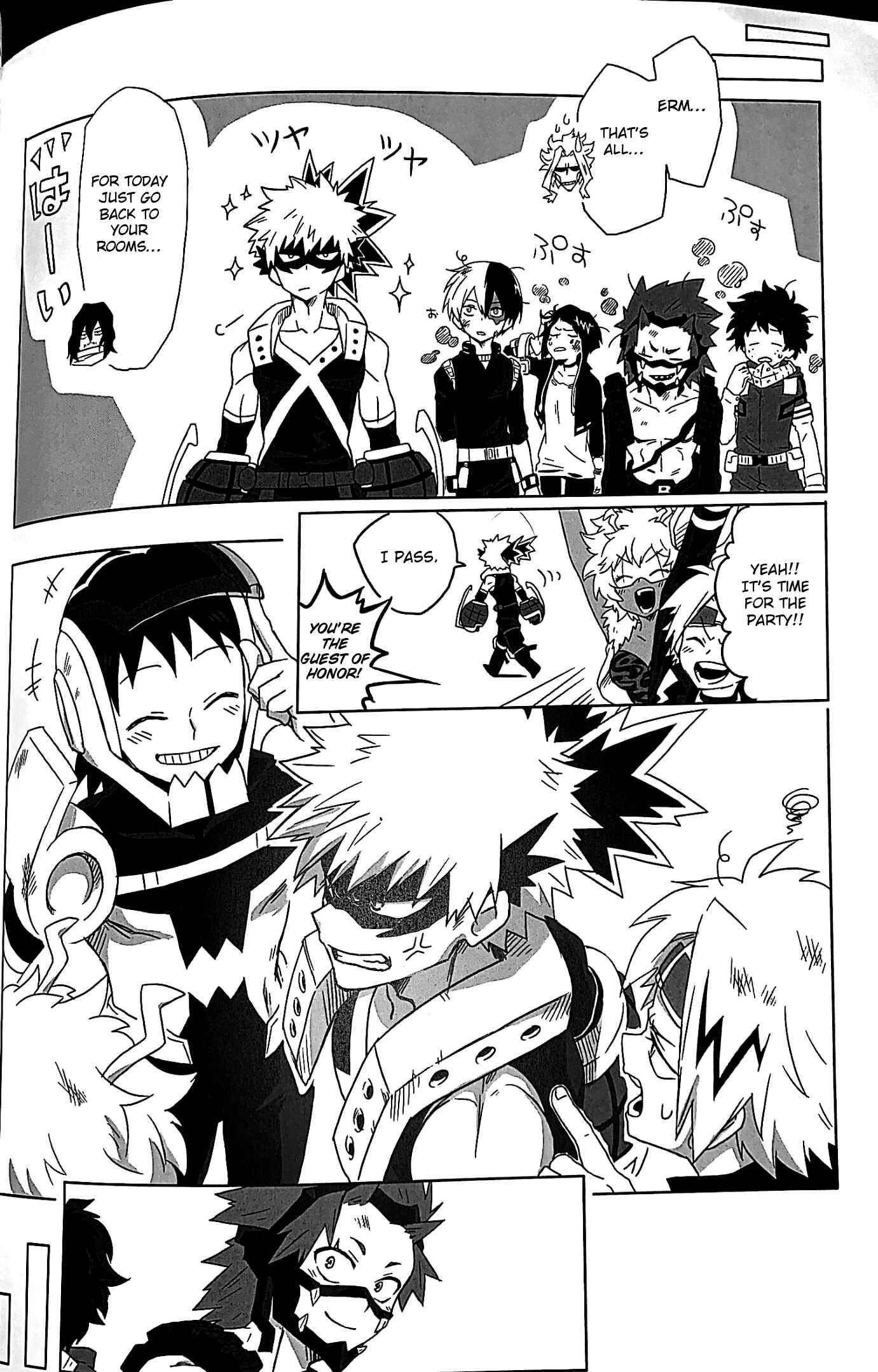 Page 9 Chapter Unknown_5454 Boku no Hero Academia - Happy Birthday My Darling (Doujinshi)