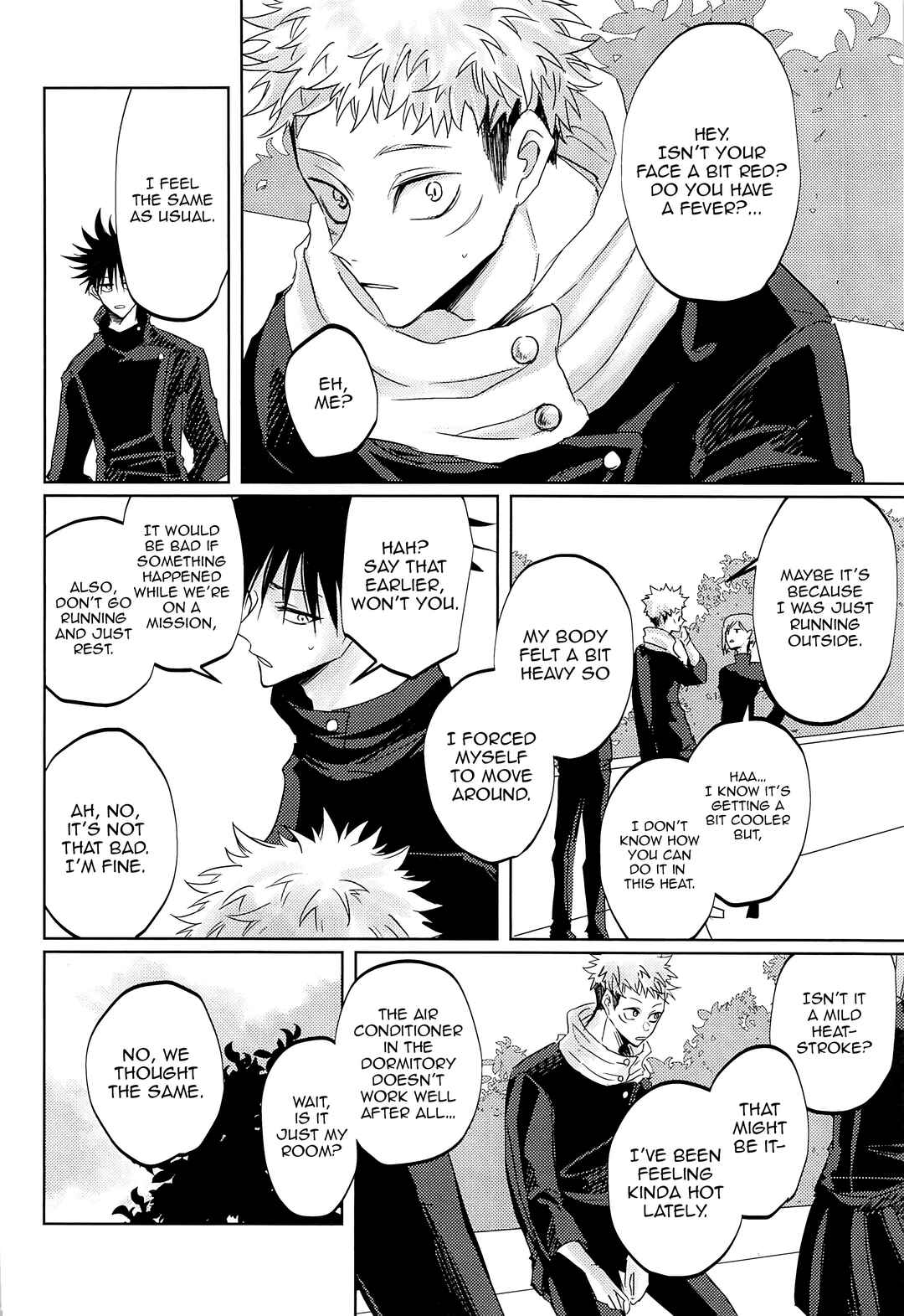 Page 19 Chapter Unknown_3784 Jujutsu Kaisen - Adabana wa Eien wo Chikaenai (Doujinshi)