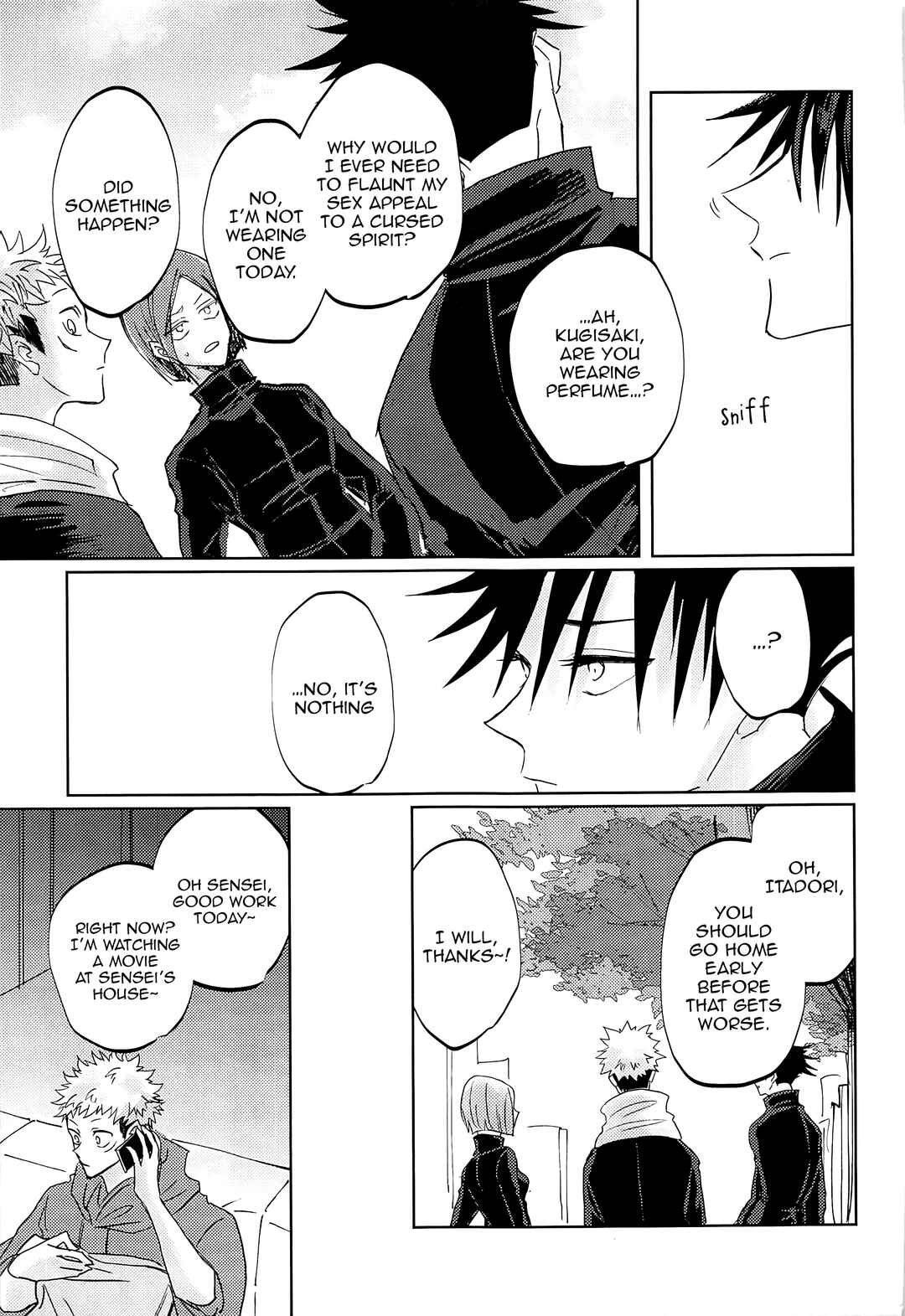 Page 20 Chapter Unknown_3784 Jujutsu Kaisen - Adabana wa Eien wo Chikaenai (Doujinshi)