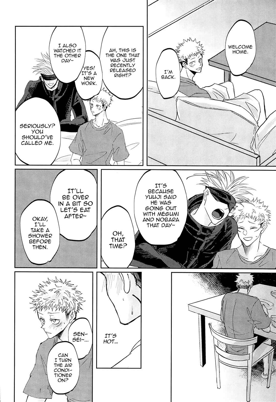 Page 21 Chapter Unknown_3784 Jujutsu Kaisen - Adabana wa Eien wo Chikaenai (Doujinshi)