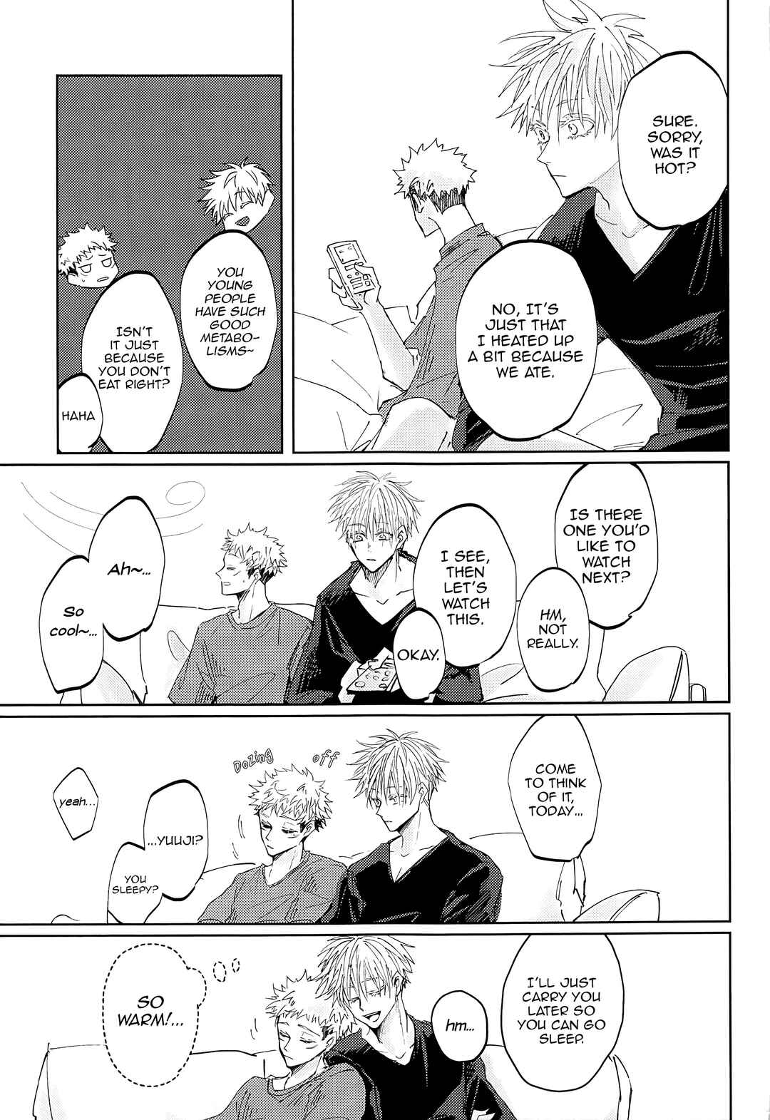 Page 22 Chapter Unknown_3784 Jujutsu Kaisen - Adabana wa Eien wo Chikaenai (Doujinshi)