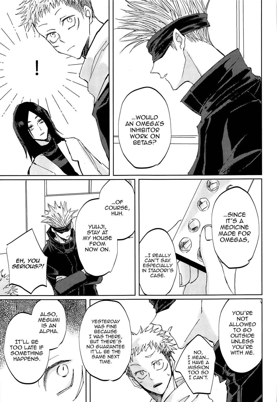 Page 38 Chapter Unknown_3784 Jujutsu Kaisen - Adabana wa Eien wo Chikaenai (Doujinshi)