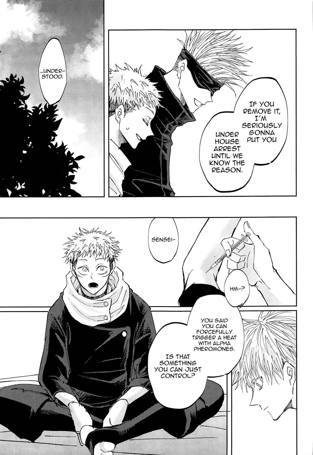 Page 42 Chapter Unknown_3784 Jujutsu Kaisen - Adabana wa Eien wo Chikaenai (Doujinshi)
