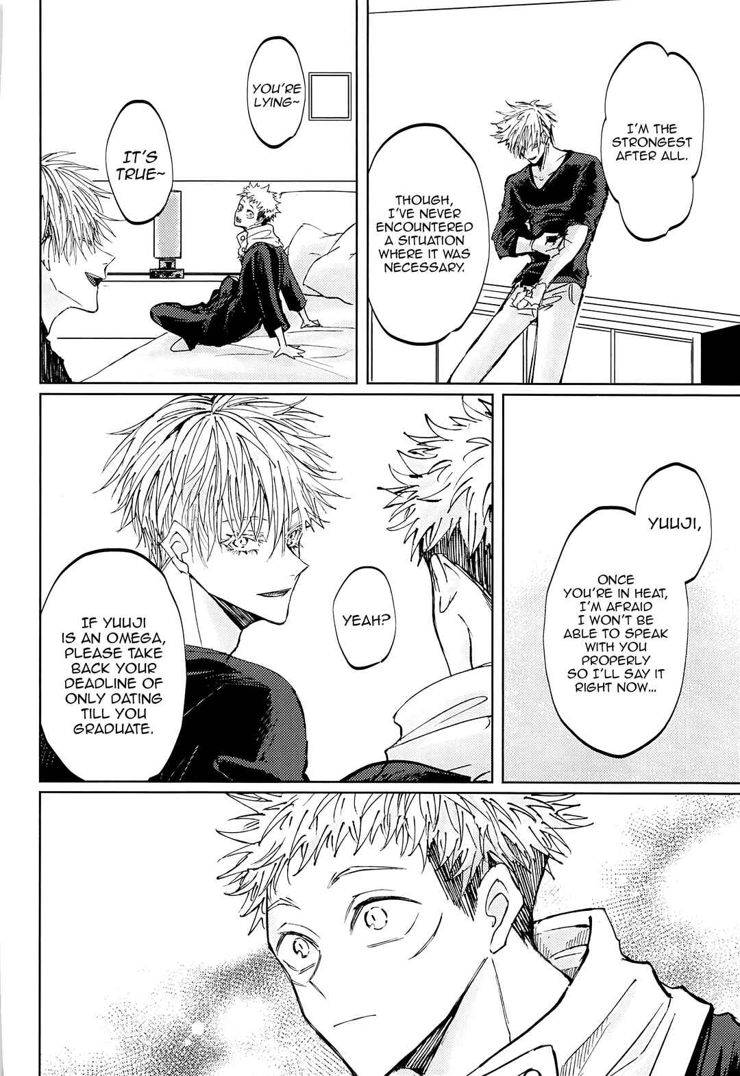 Page 43 Chapter Unknown_3784 Jujutsu Kaisen - Adabana wa Eien wo Chikaenai (Doujinshi)