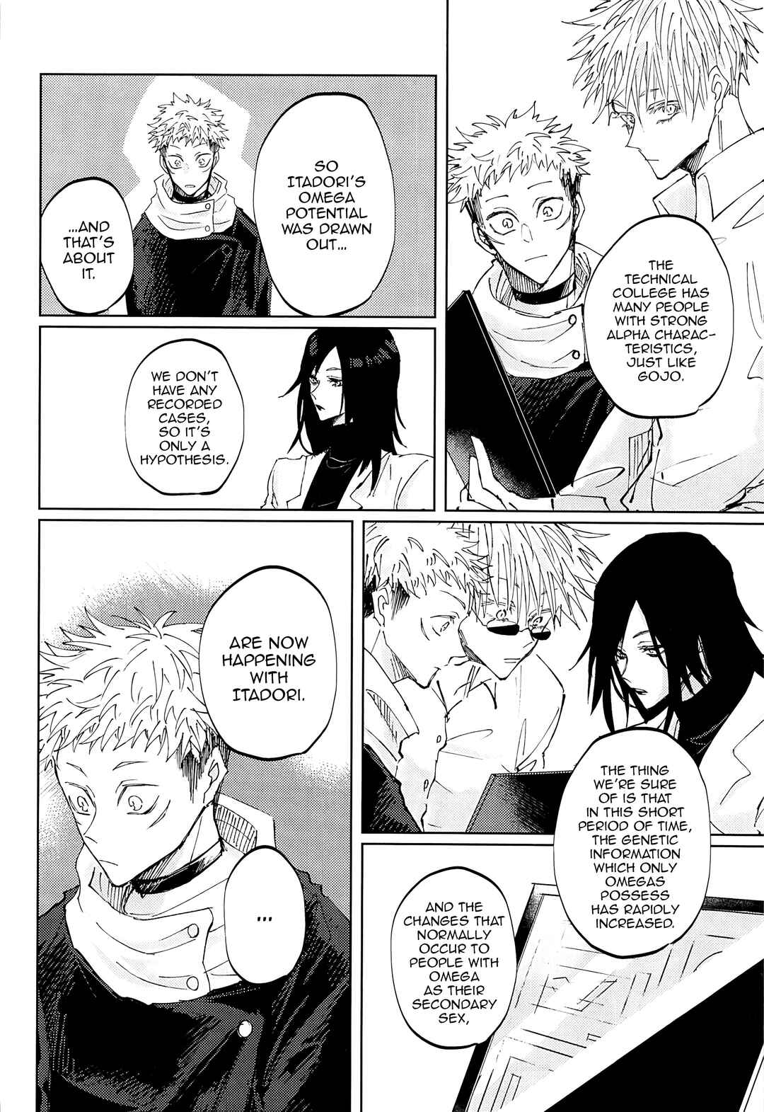 Page 57 Chapter Unknown_3784 Jujutsu Kaisen - Adabana wa Eien wo Chikaenai (Doujinshi)