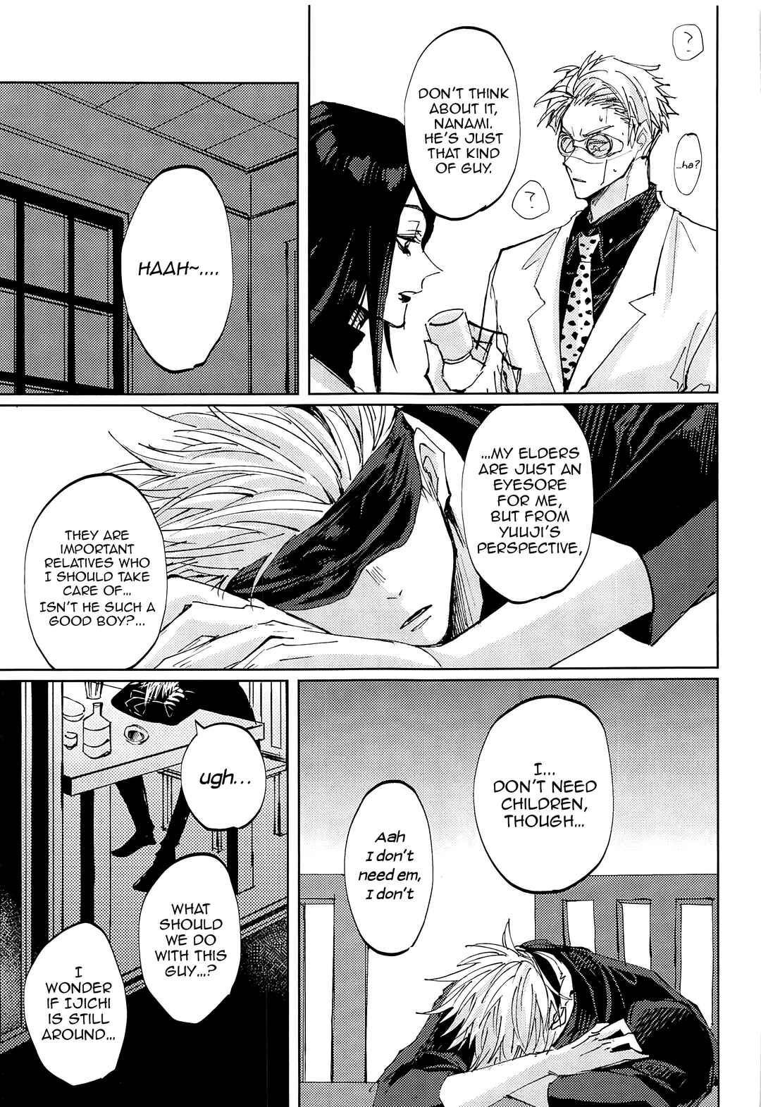 Page 6 Chapter Unknown_3784 Jujutsu Kaisen - Adabana wa Eien wo Chikaenai (Doujinshi)