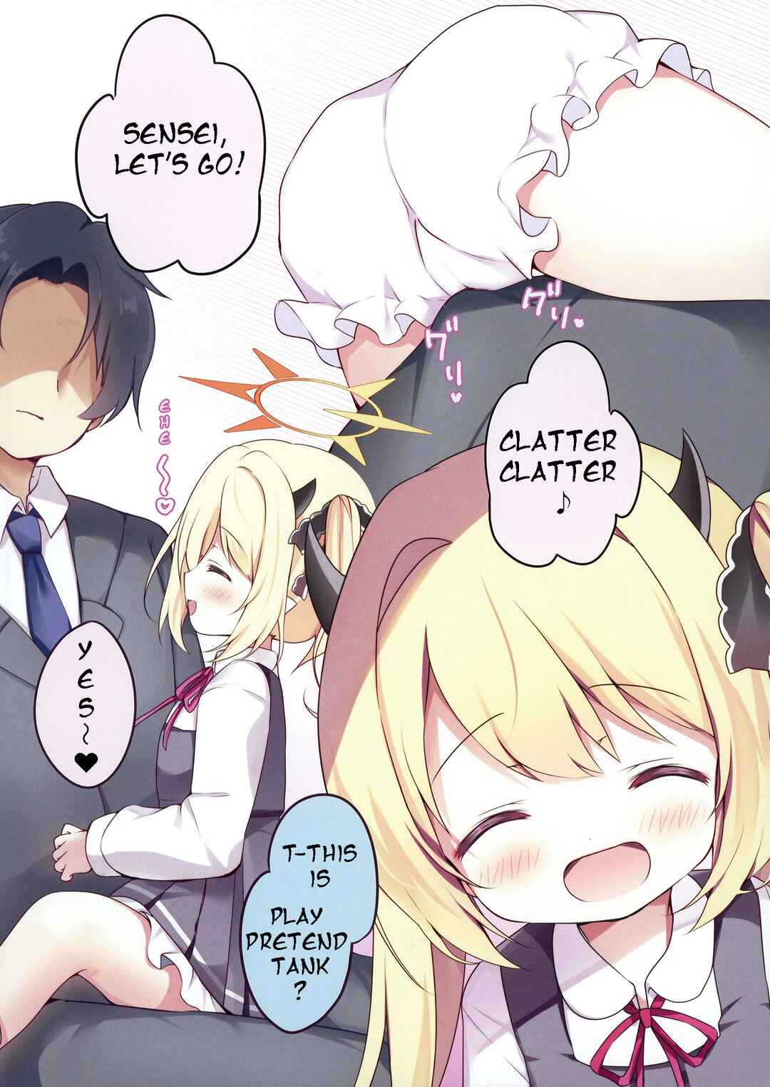 Page 4 Chapter Unknown_6222 Blue Archive - Sensei, Ibuki de Asobo (Doujinshi)