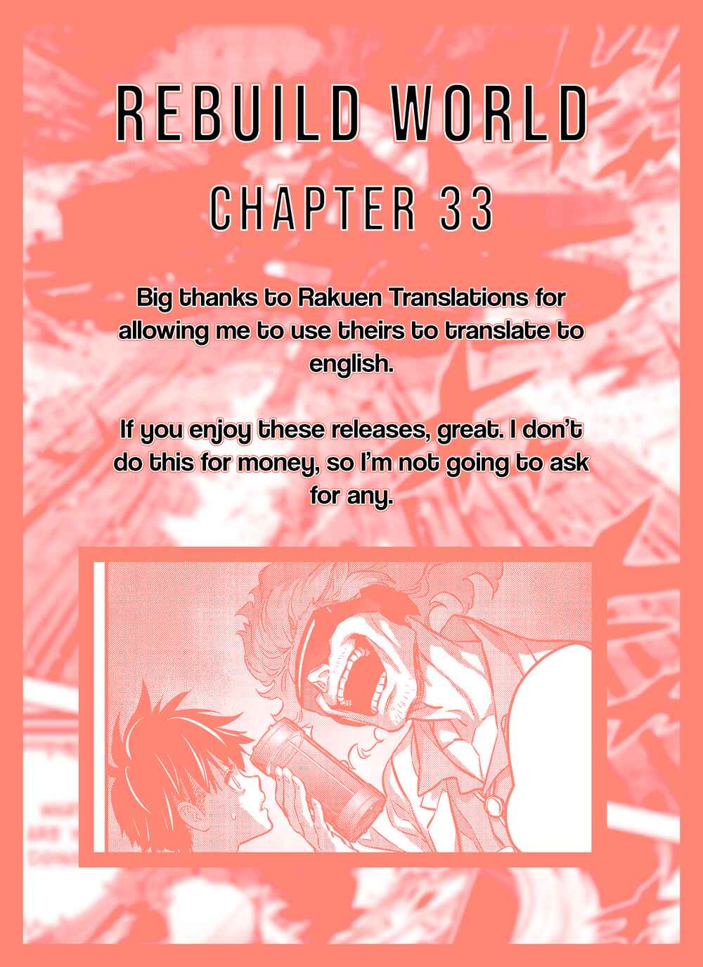 Page 33 Chapter 33 Rebuild World