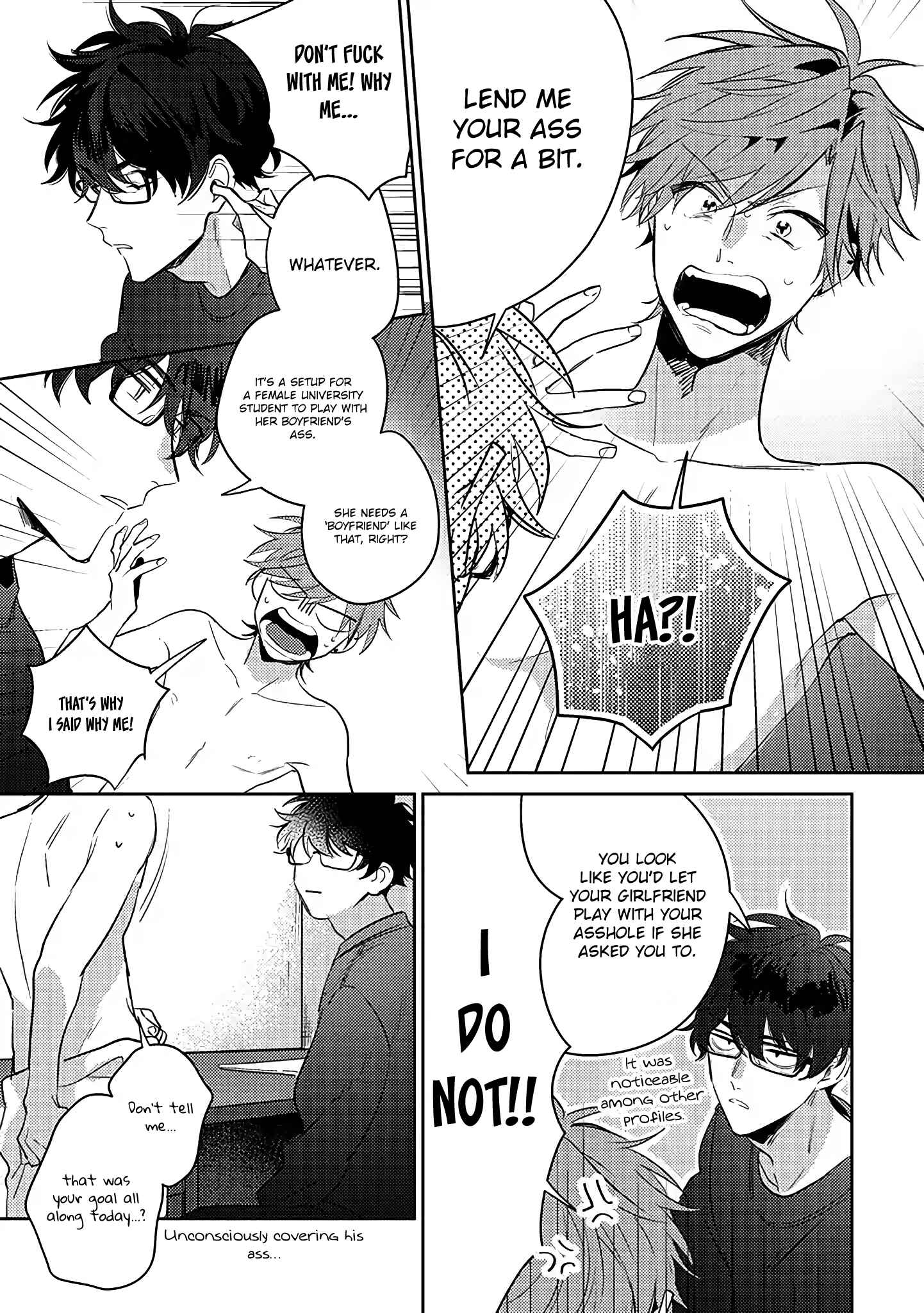 Page 5 Chapter 1.2 Rental Kareshi no Oshiri o Goshimei