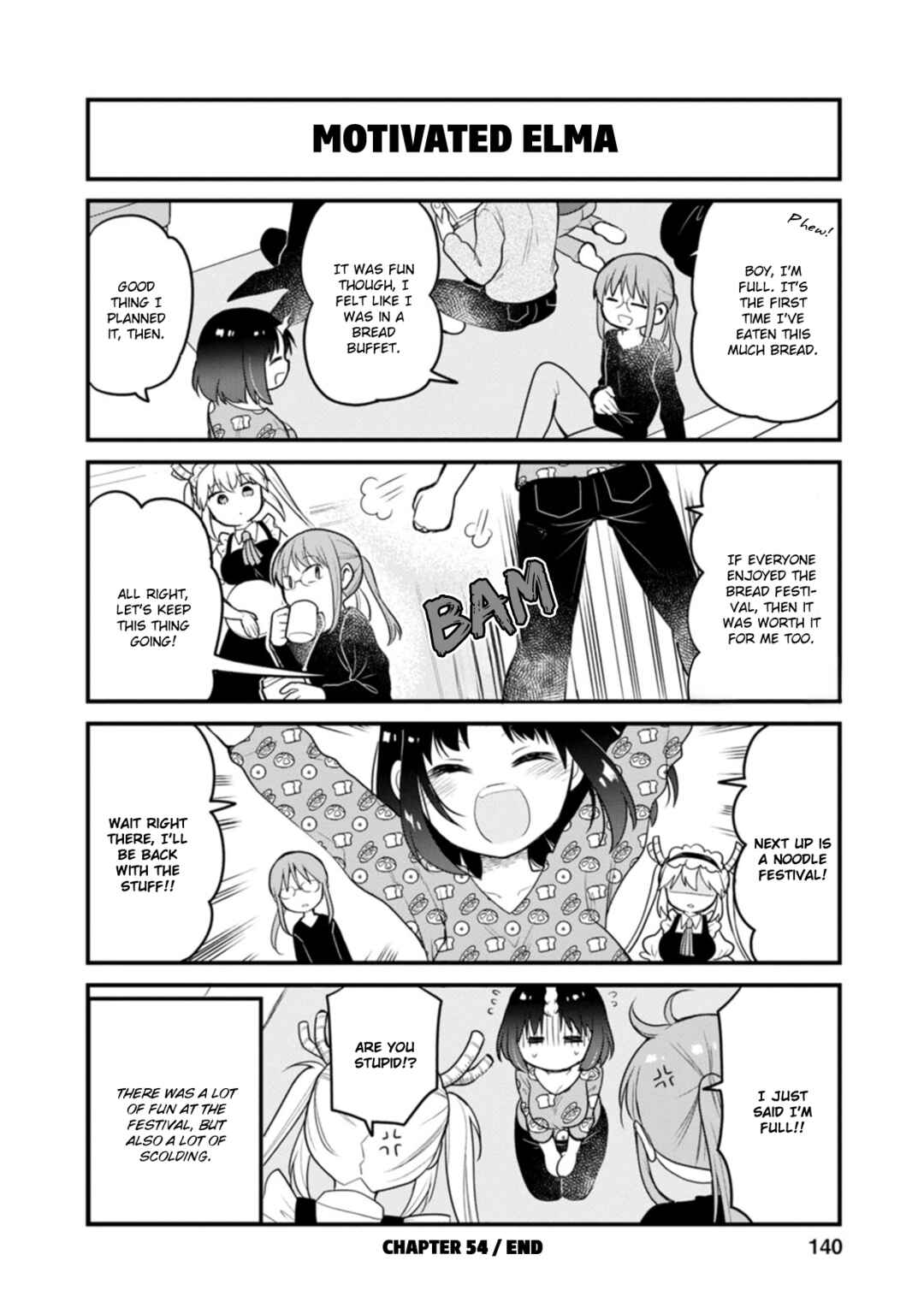 Page 14 Chapter 54 Kobayashi-san Chi no Maid Dragon - Elma OL Nikki