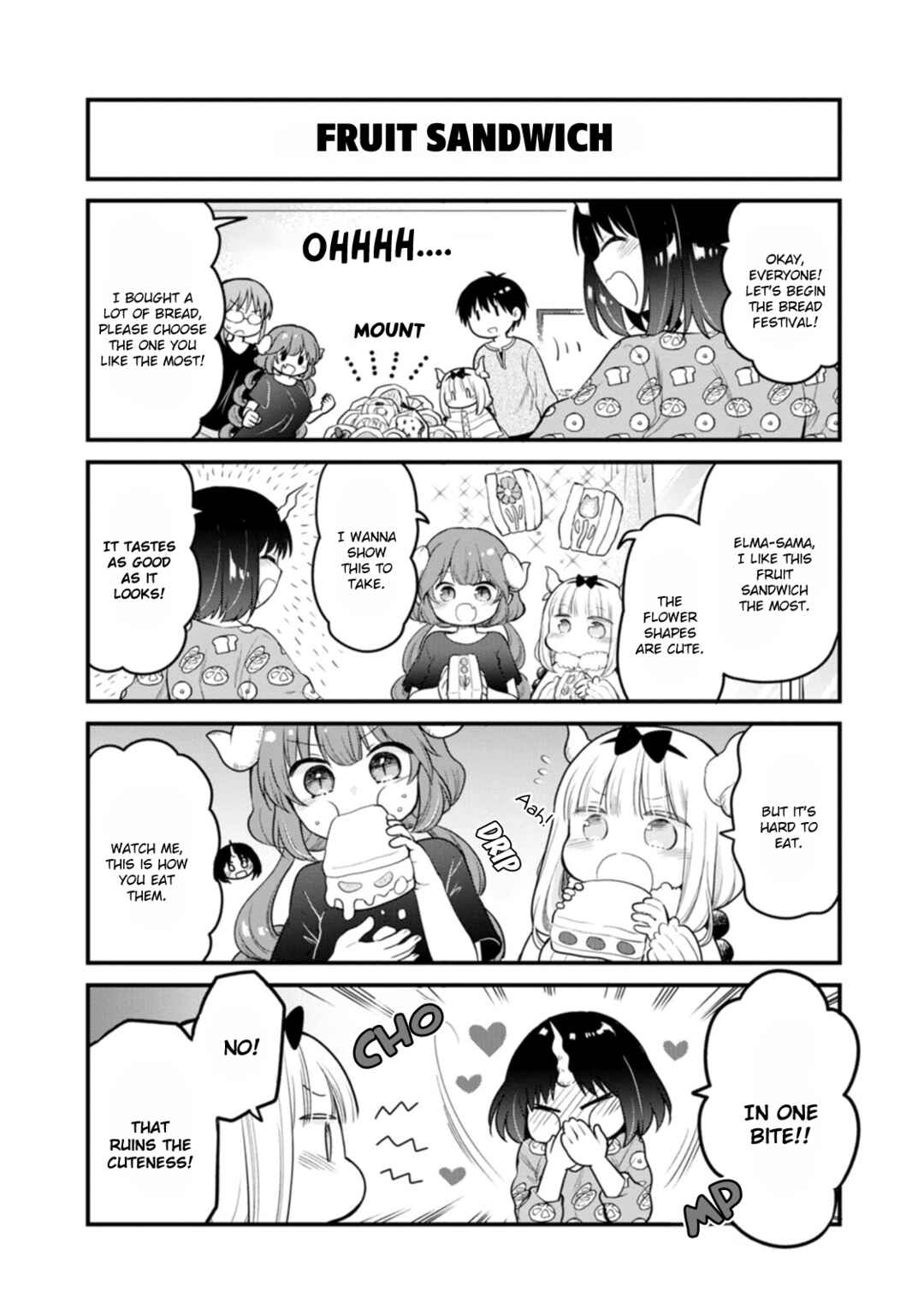 Page 4 Chapter 54 Kobayashi-san Chi no Maid Dragon - Elma OL Nikki