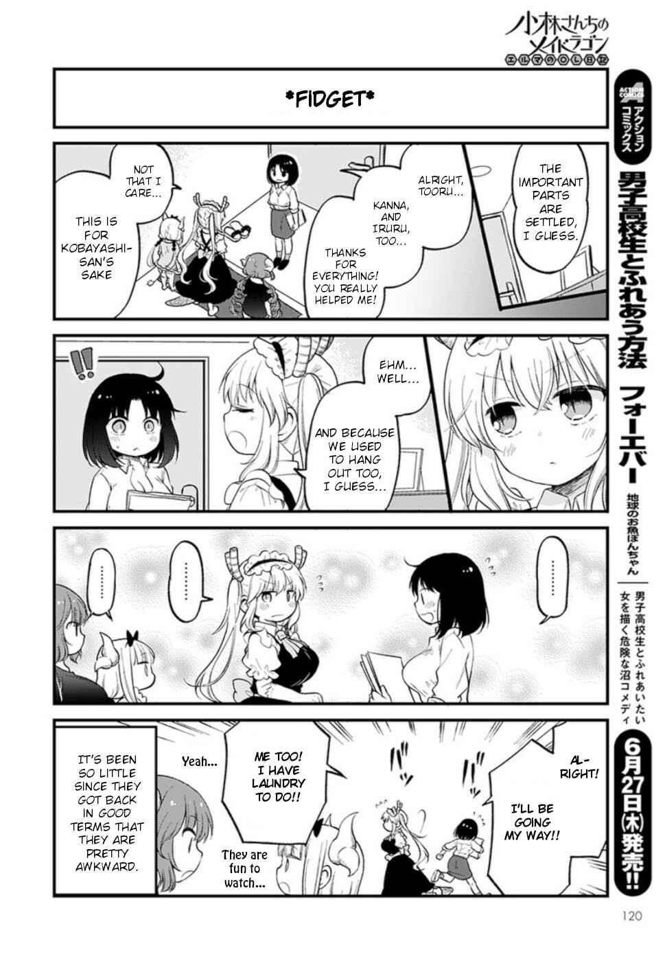 Page 10 Chapter 23 Kobayashi-san Chi no Maid Dragon - Elma OL Nikki