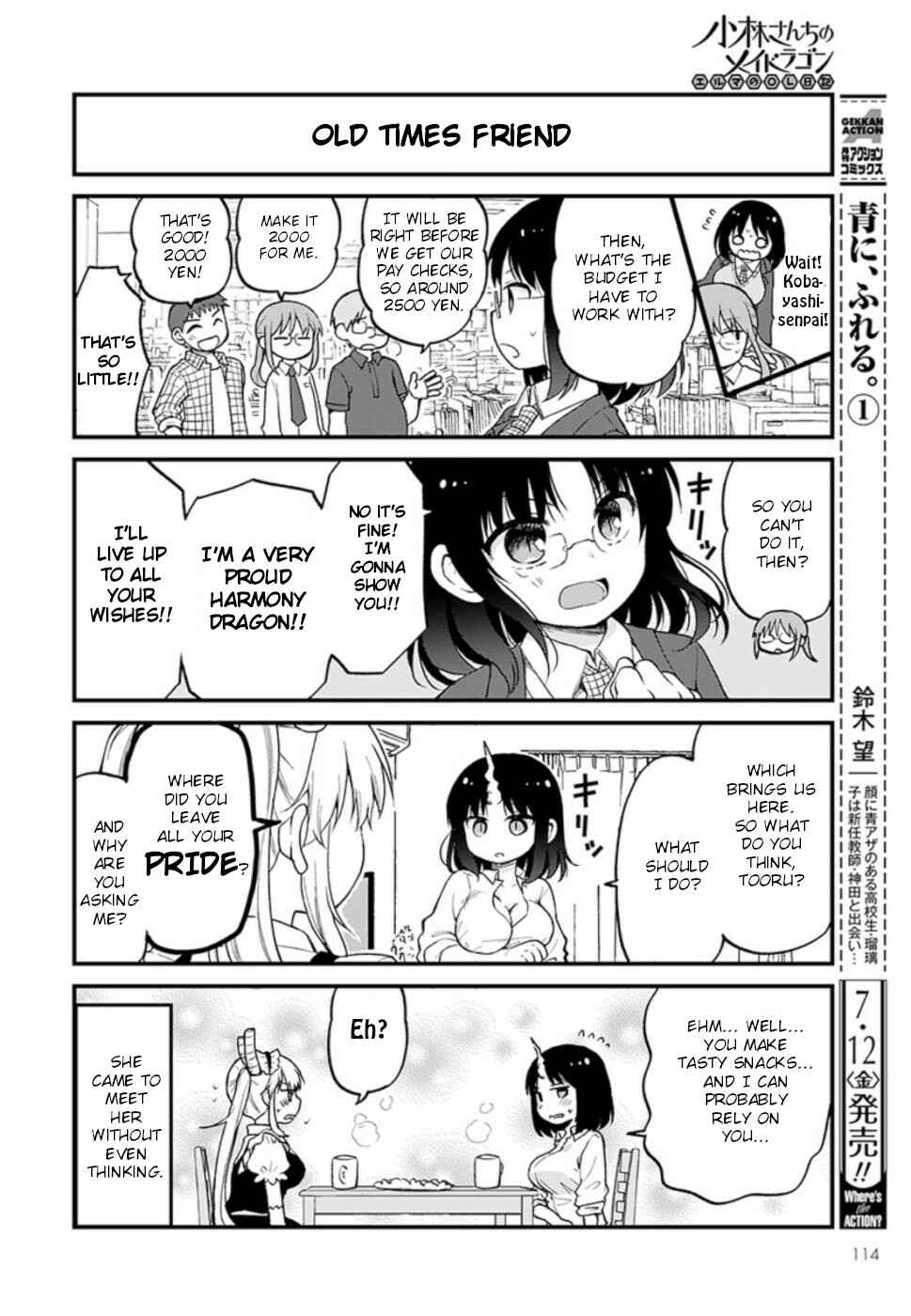 Page 4 Chapter 23 Kobayashi-san Chi no Maid Dragon - Elma OL Nikki